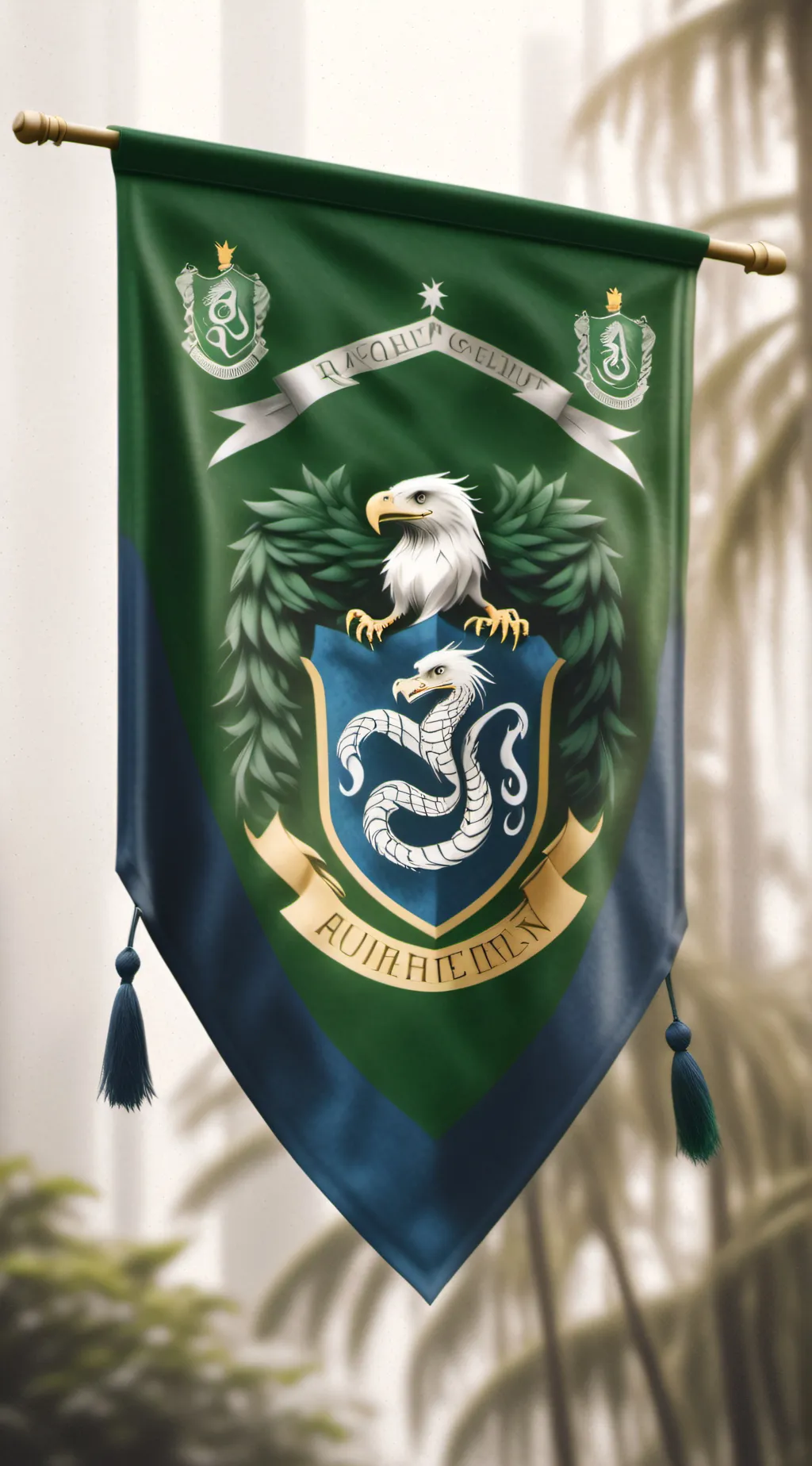 ai character: Hogwarts house background