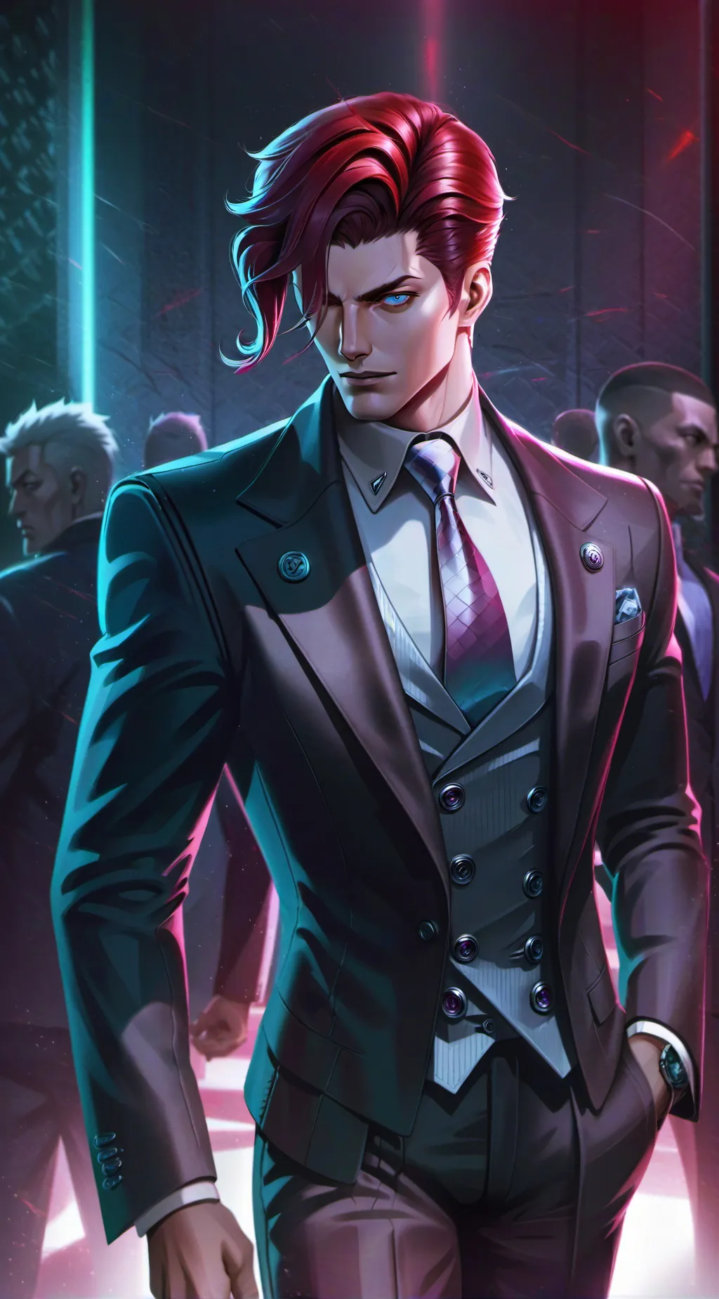ai character: Toni background