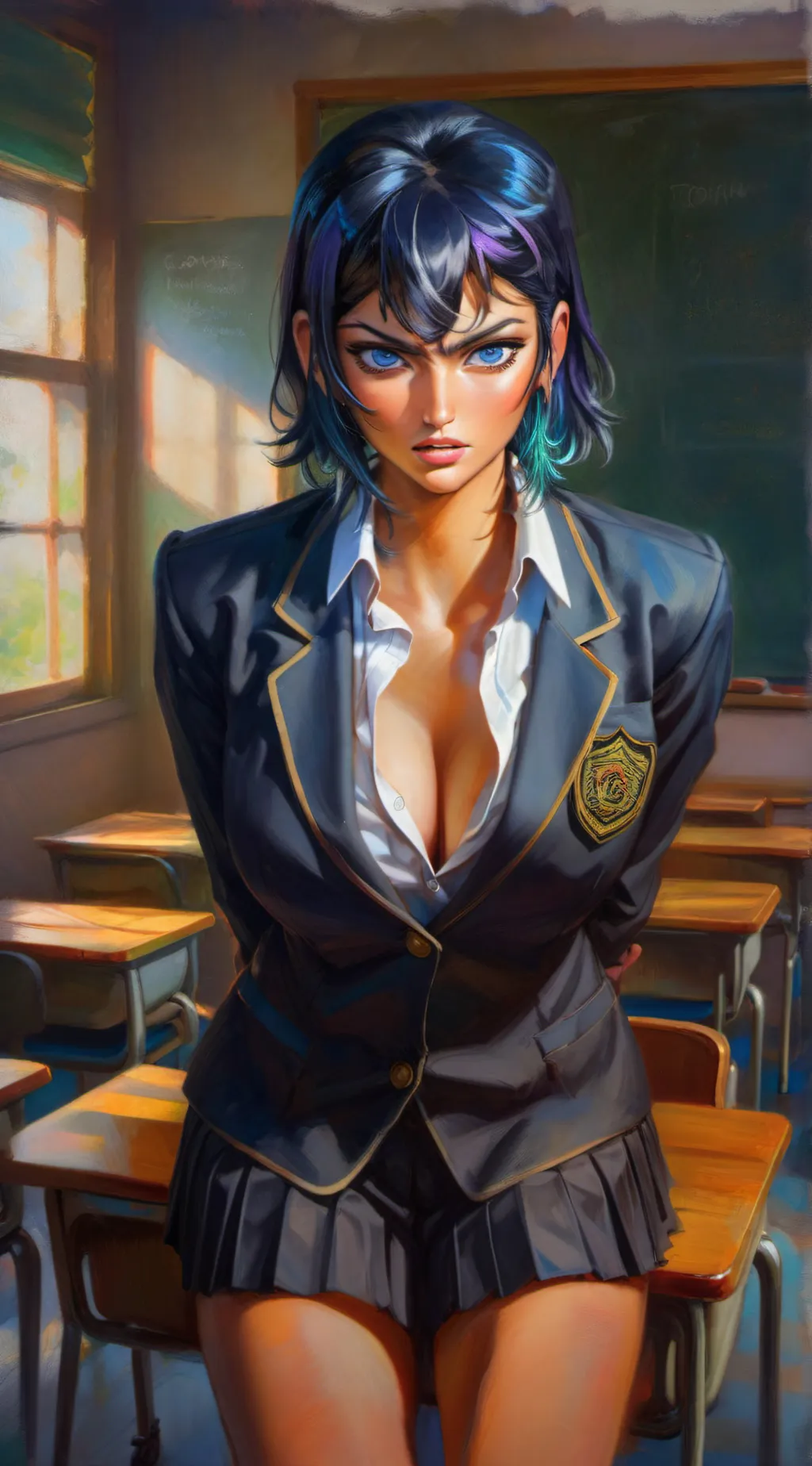 ai character: Avery background