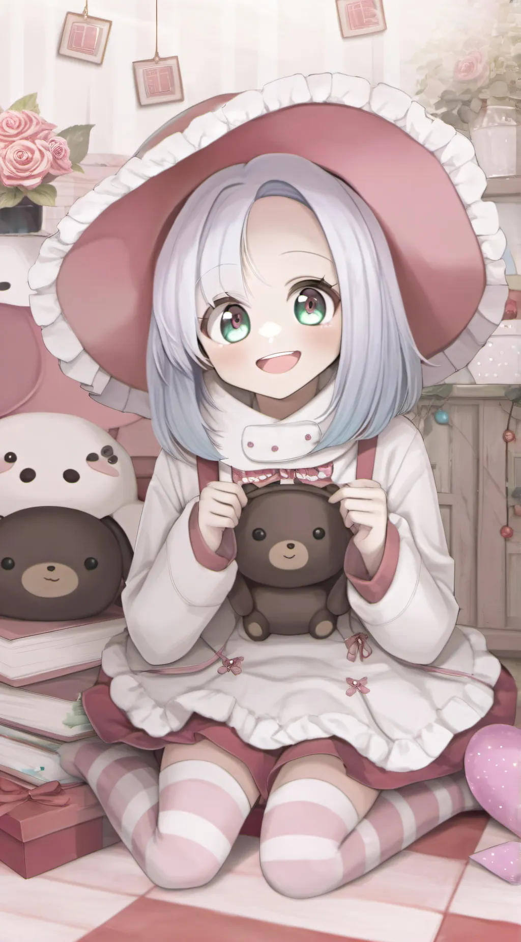 ai character: Eri  background