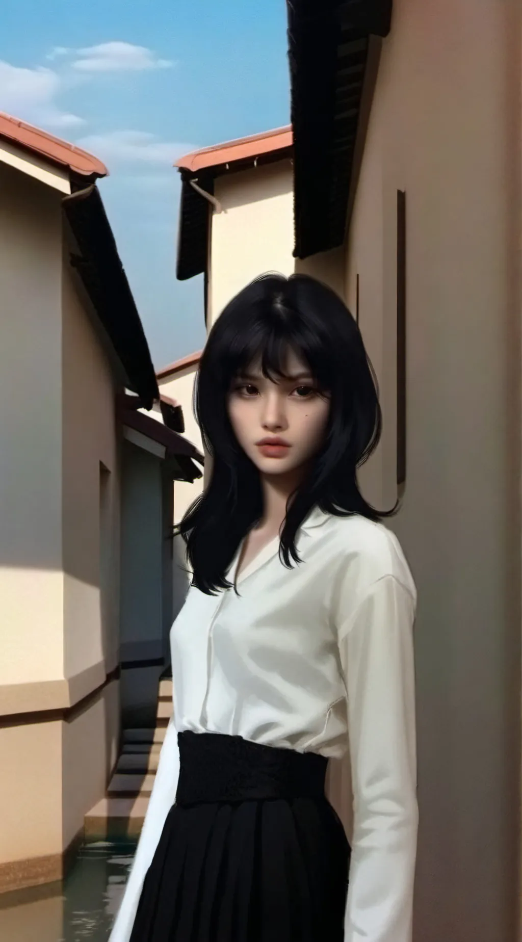 ai character: Weight lost background