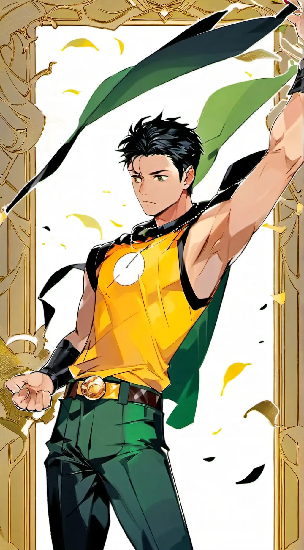 ai character: Heroes ABO background