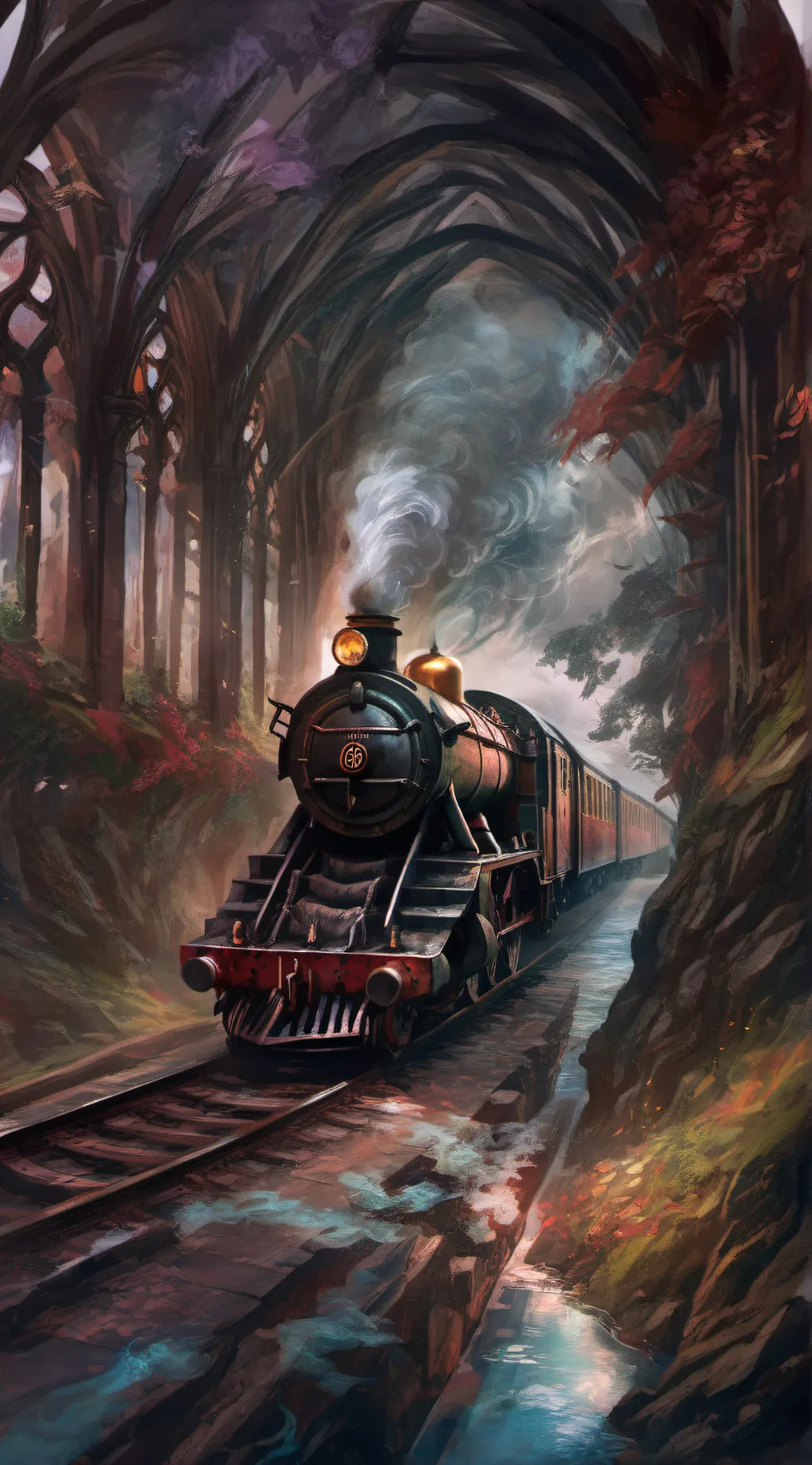ai character: Hogwarts background