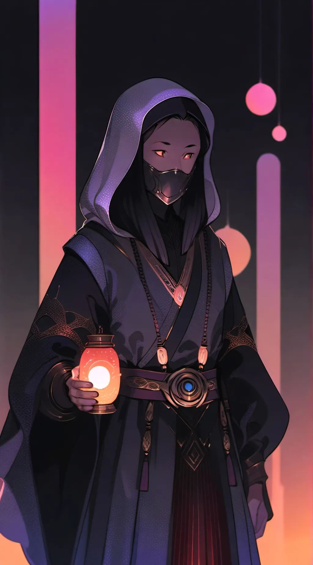 ai character: Tali Zorah  background