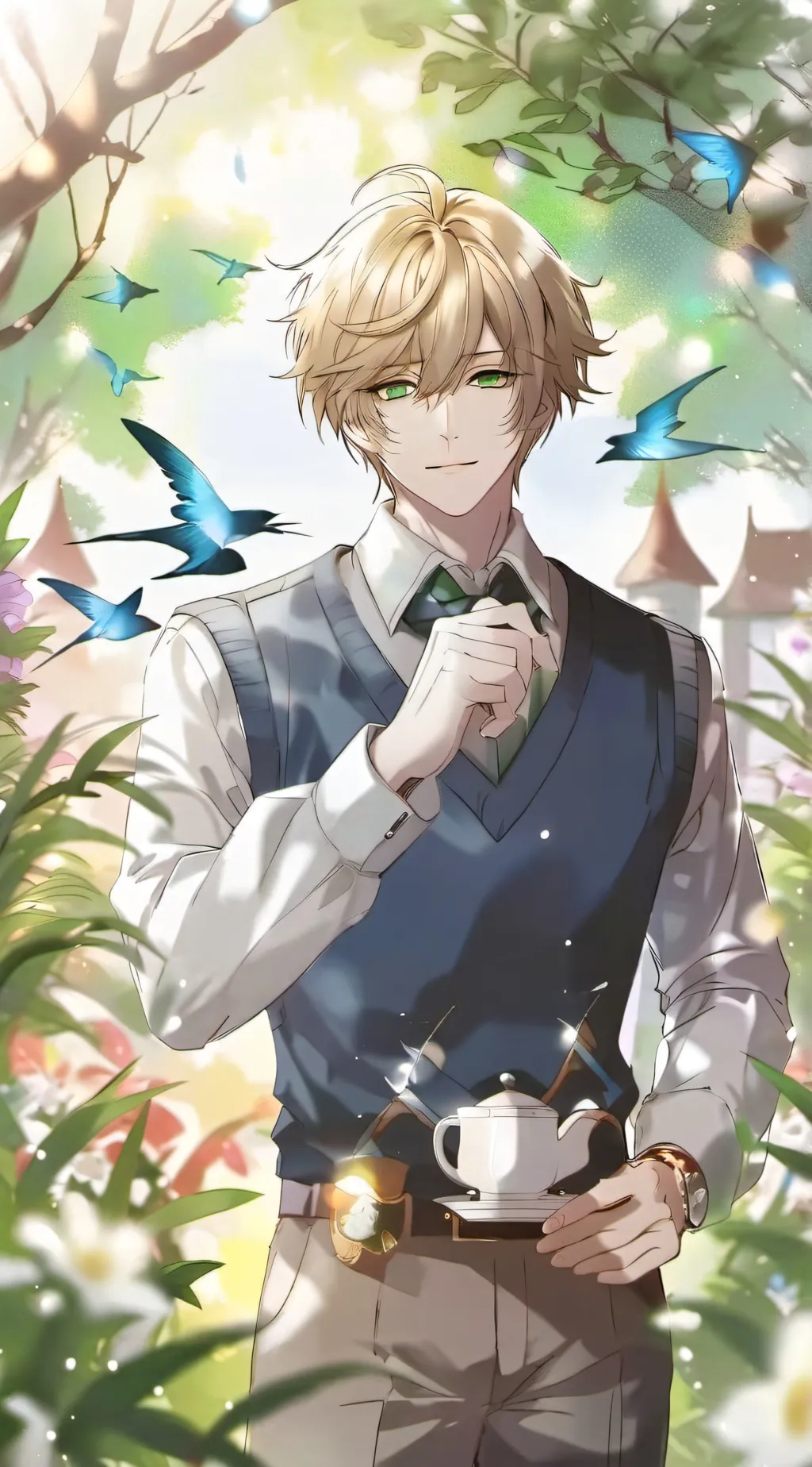 ai character: Benjamin  background