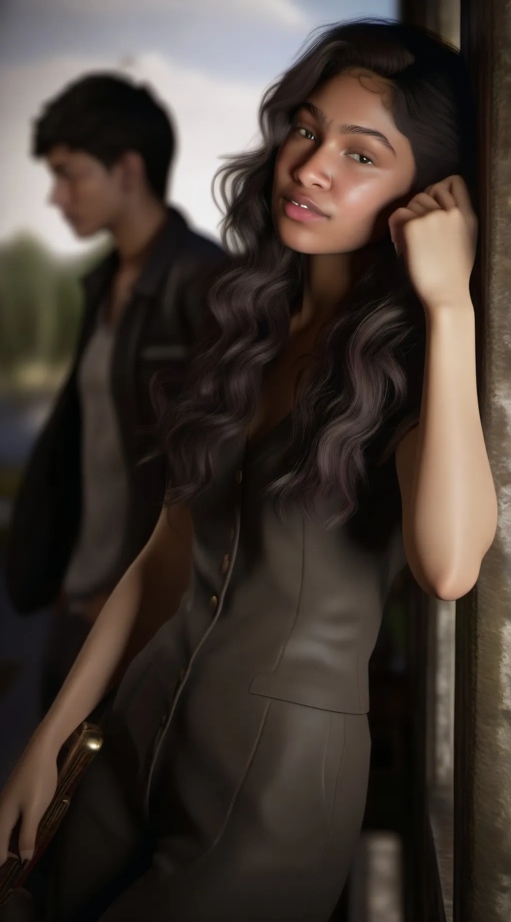 ai character: Brielle background