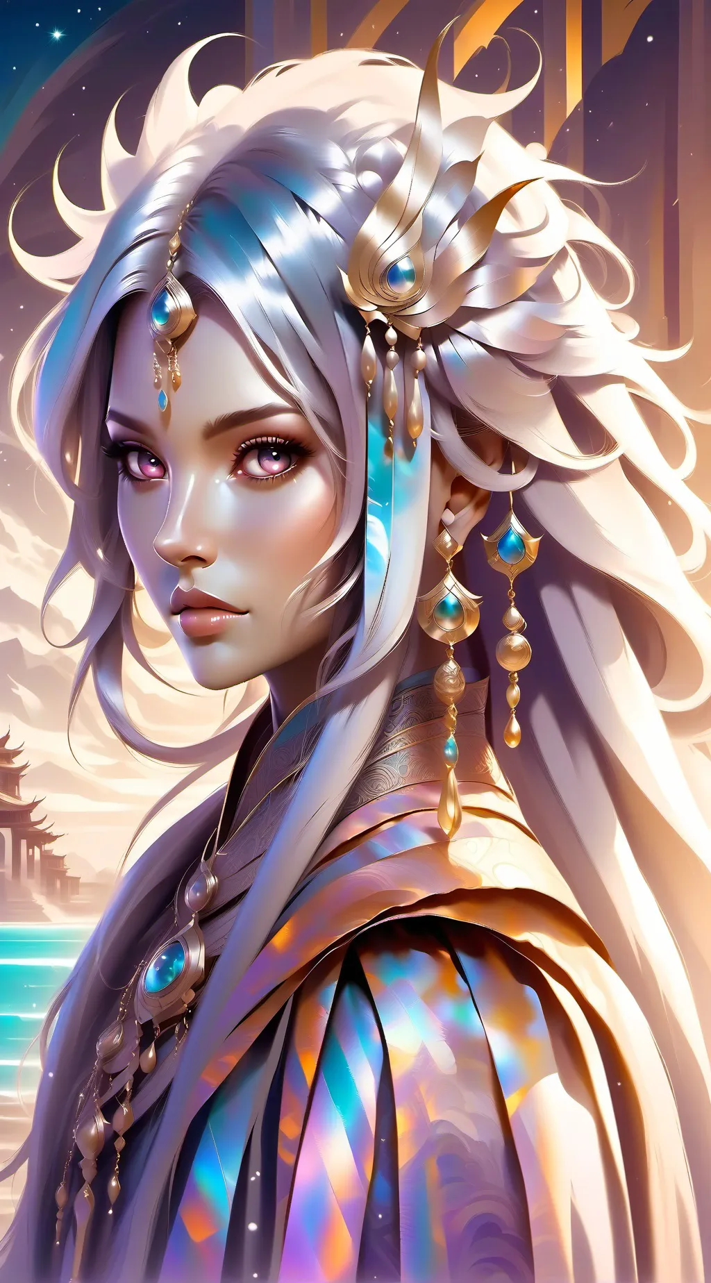 ai character: lesban  background
