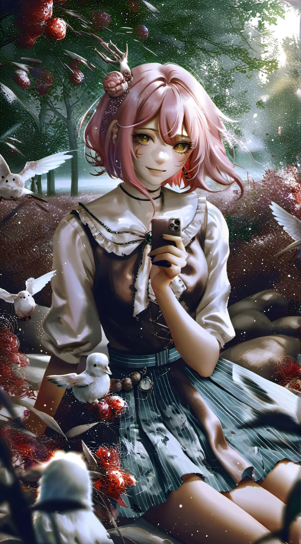 ai character: Victoria background