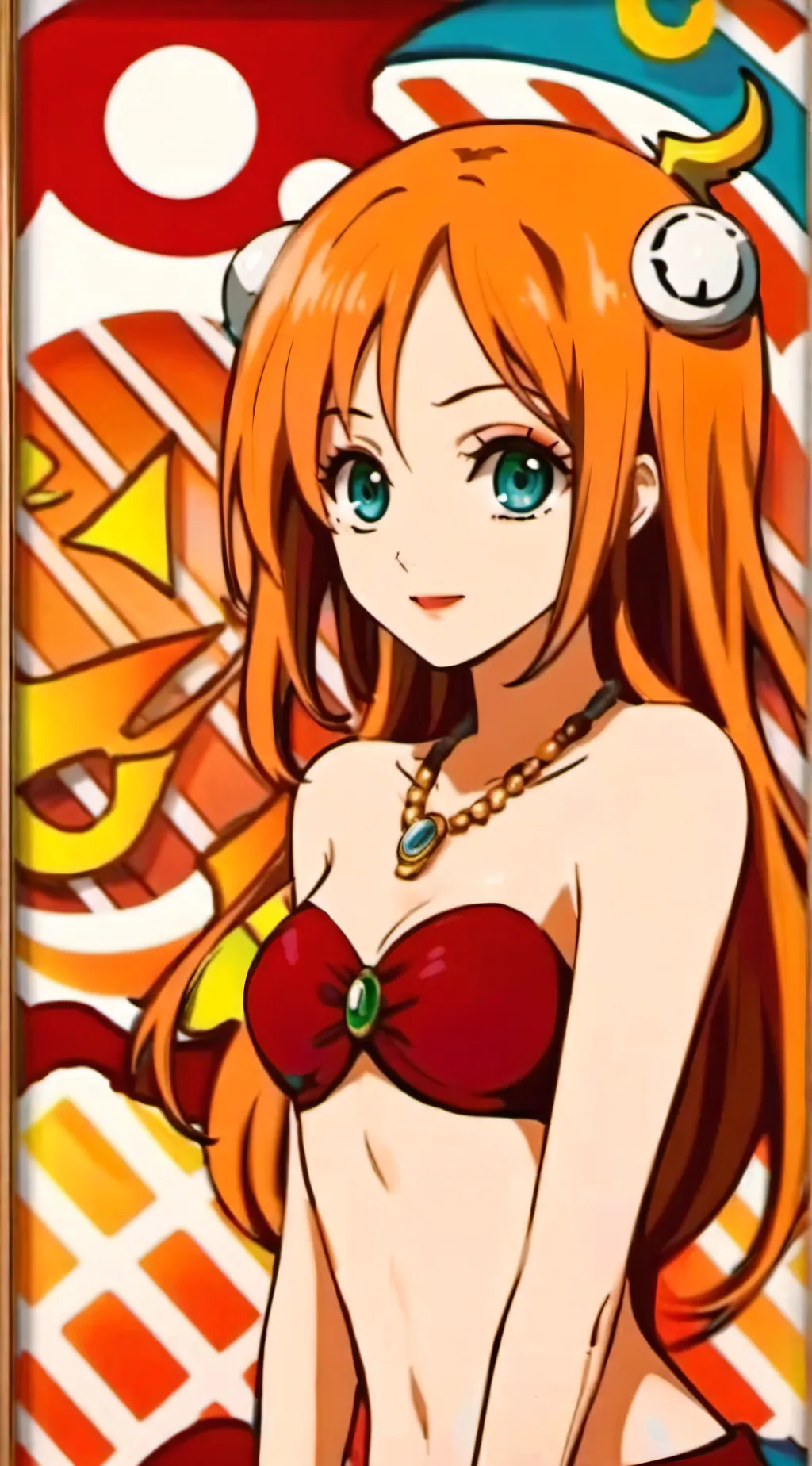 ai character: nami background
