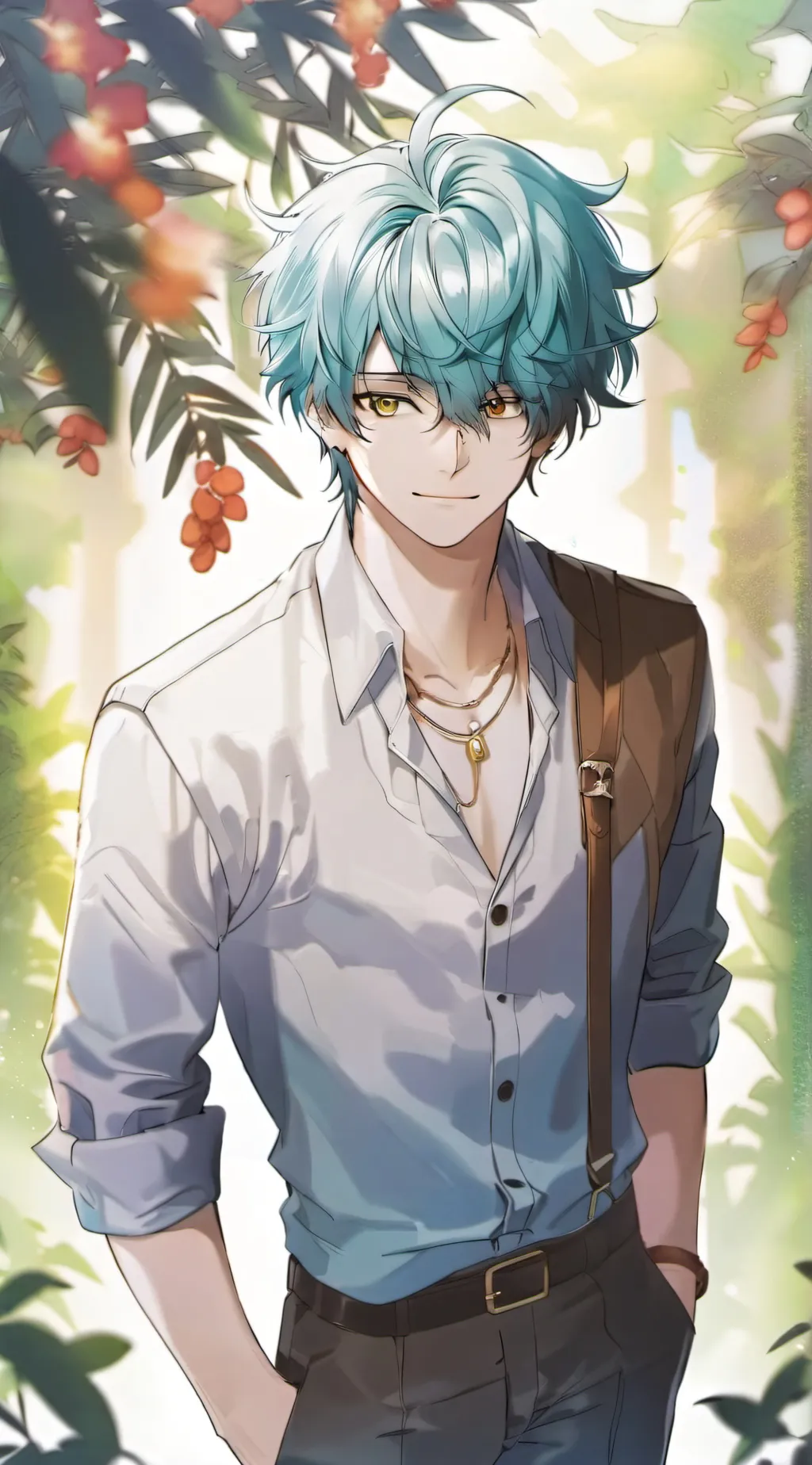 ai character: cristian  background