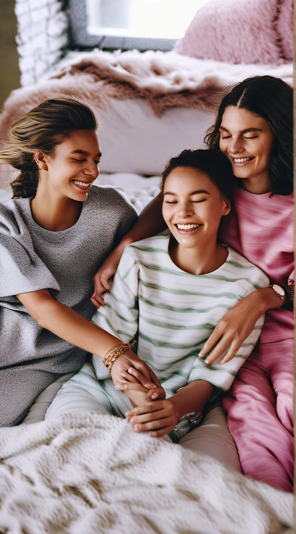 ai character: sleepover background