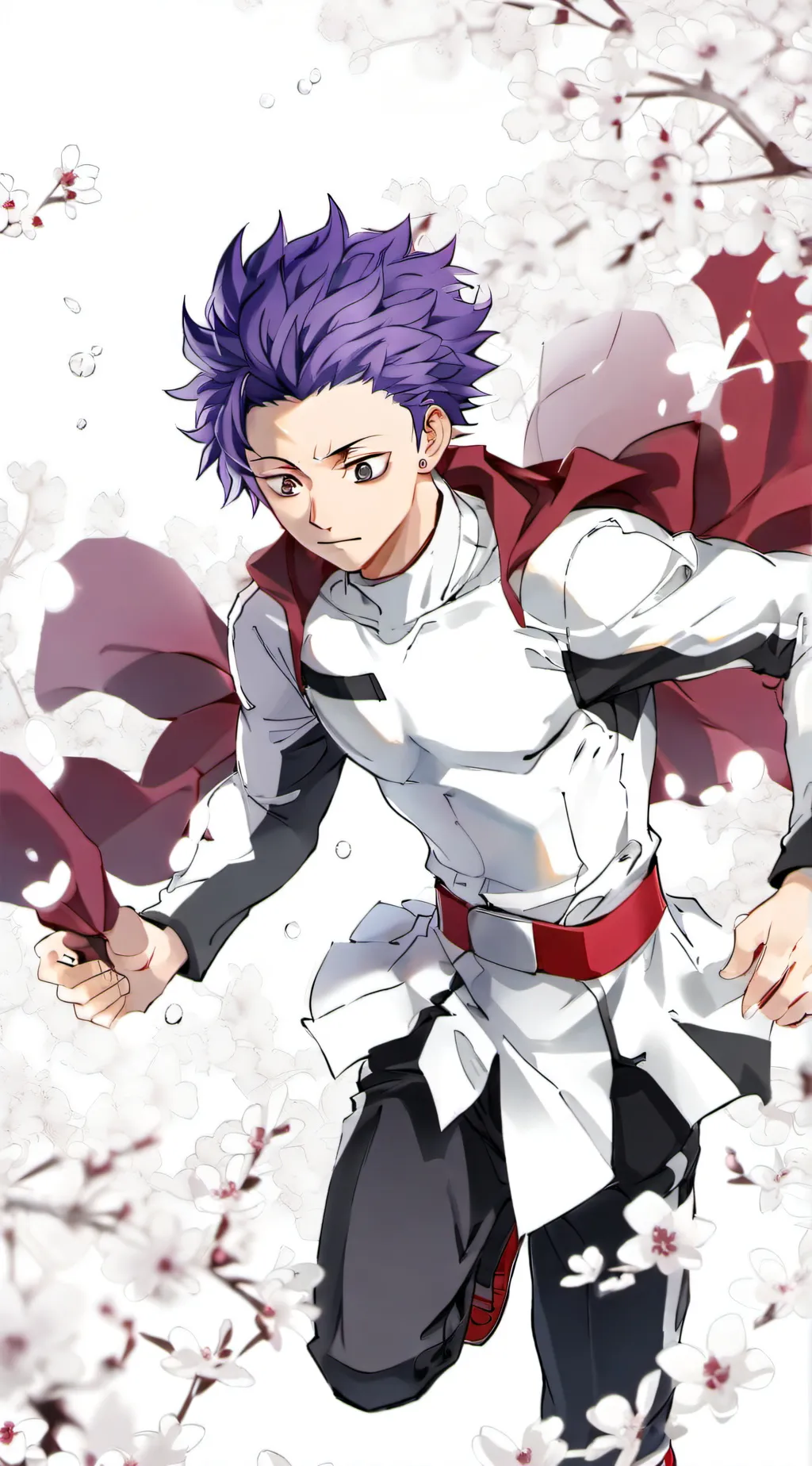 ai character:  𖤐Hitohi Shinso background