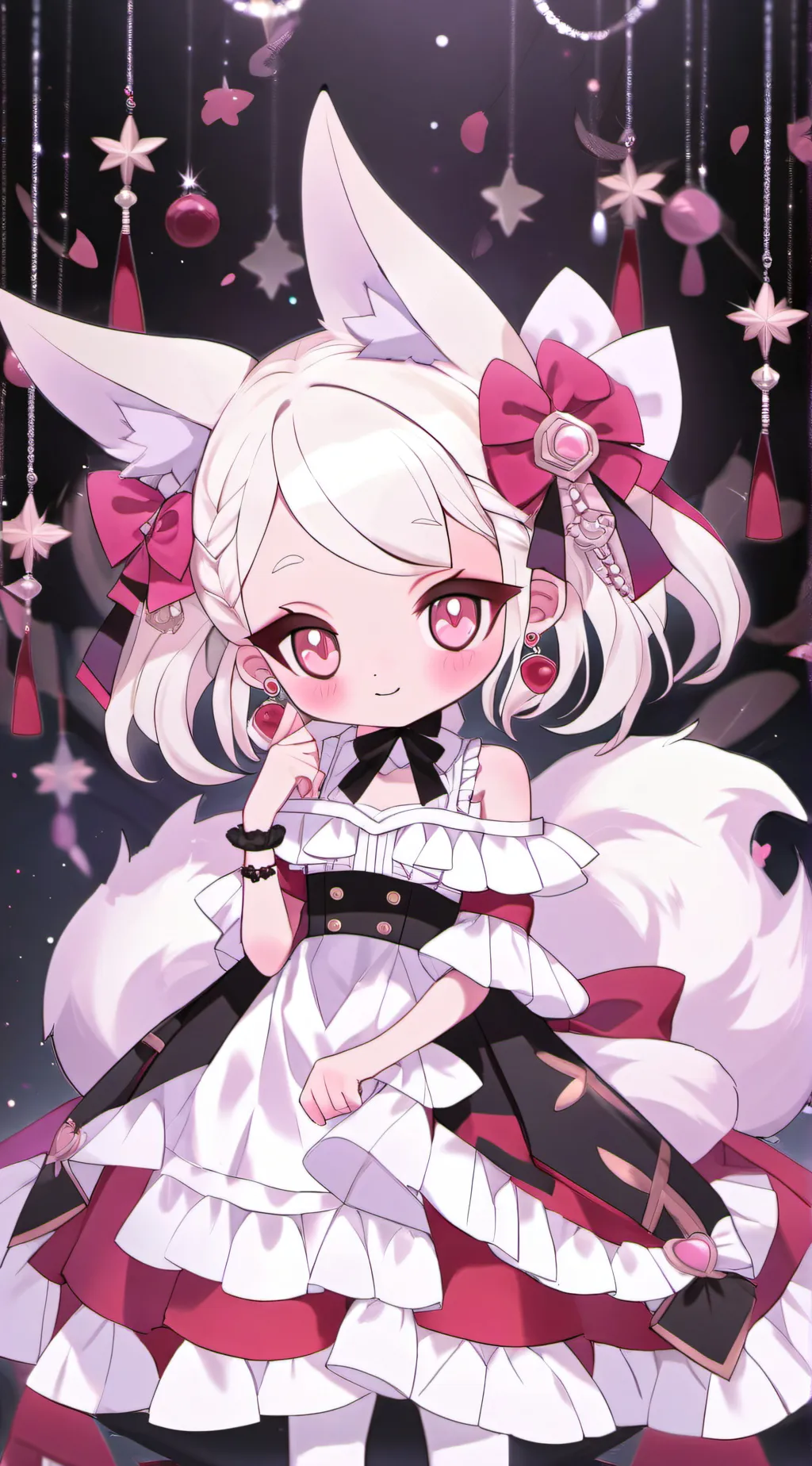 ai character: Voxie~ background