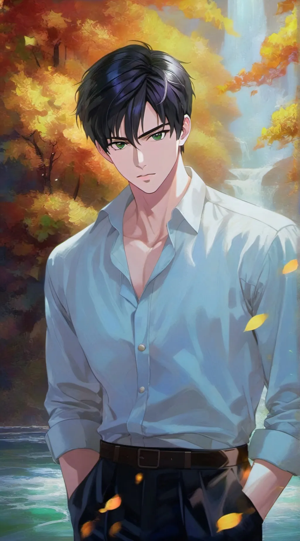 ai character: Hiro Oda background