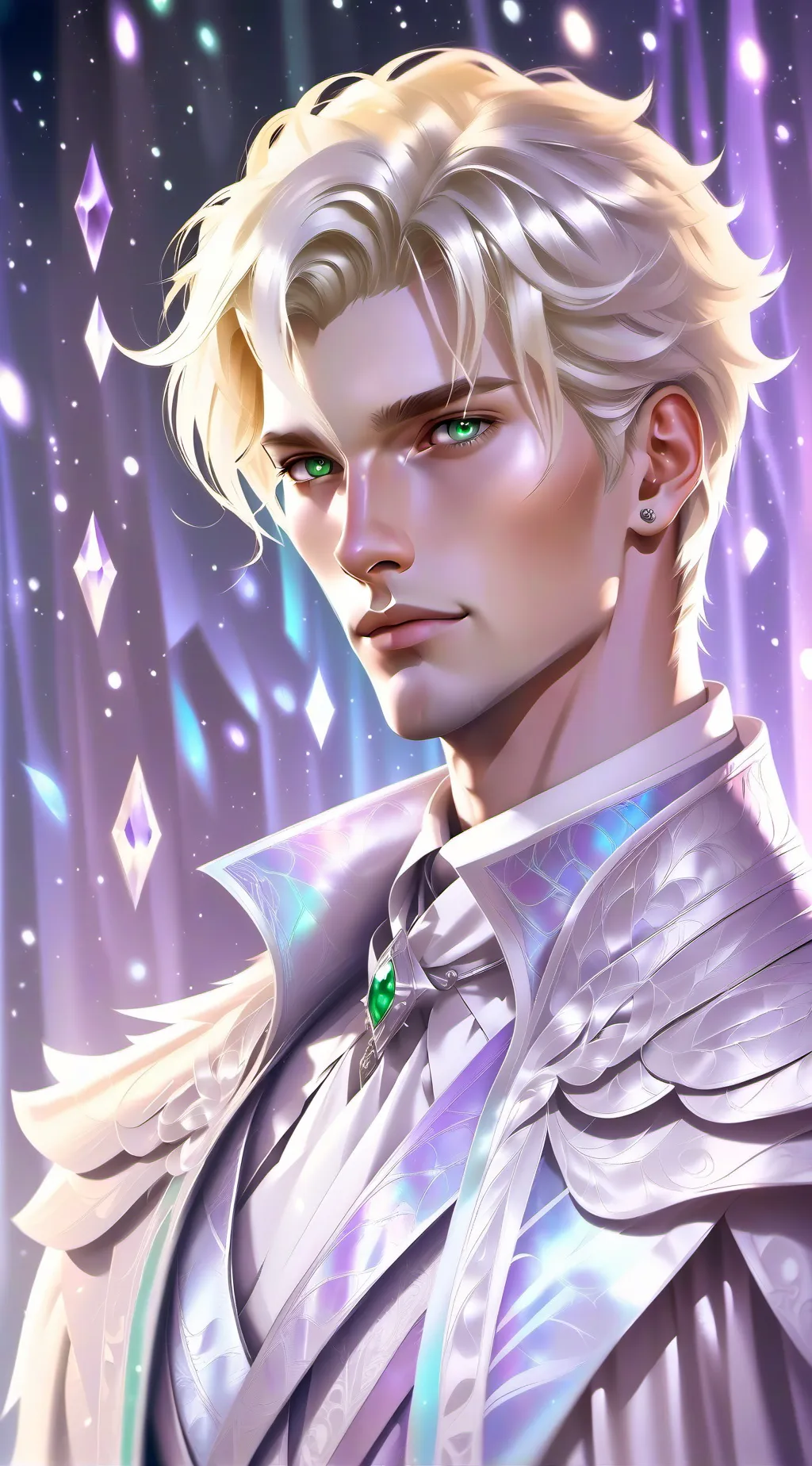 ai character: Aaron  background