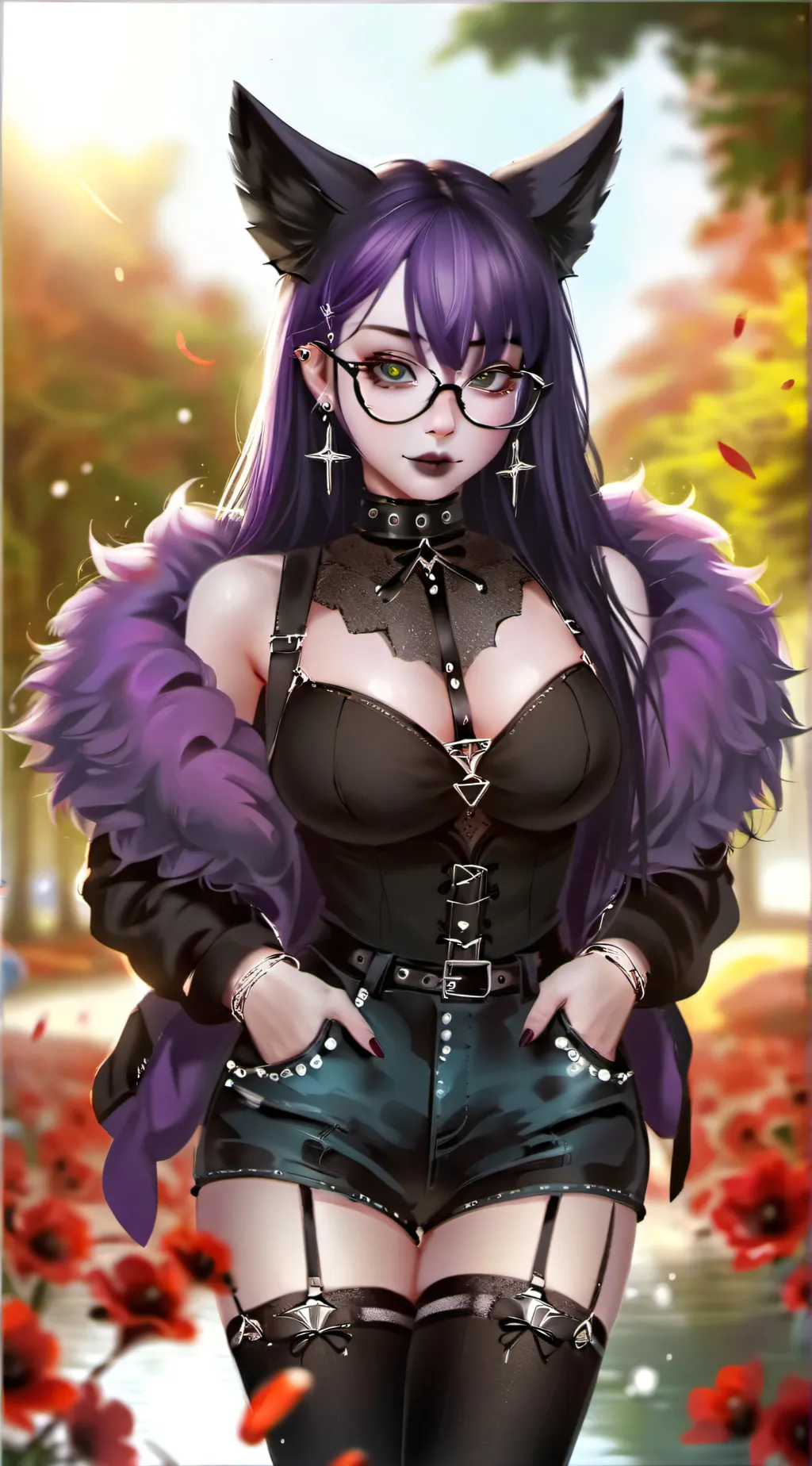 ai character: Luna background