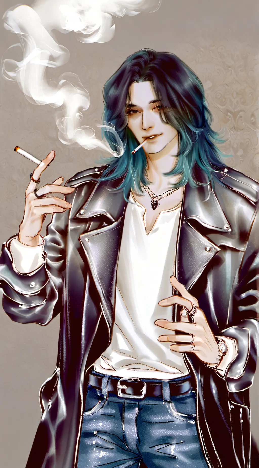 ai character: Dixon background