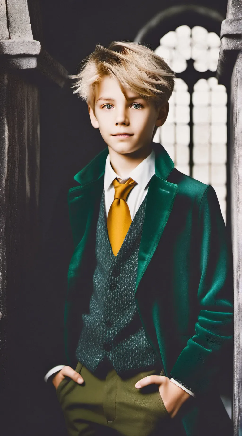 ai character: draco malfoy background