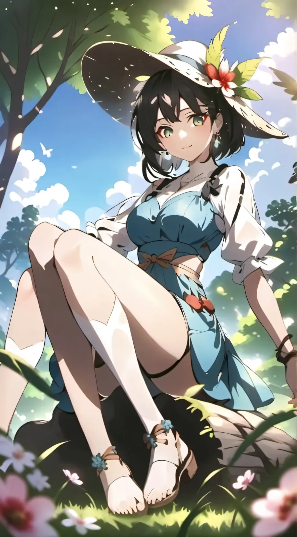 ai character: Olivia  background