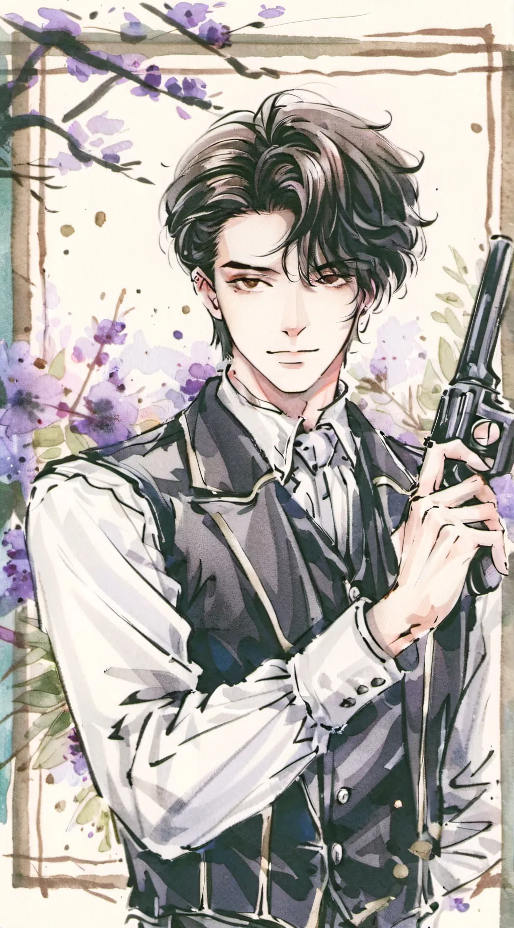 ai character: levi background