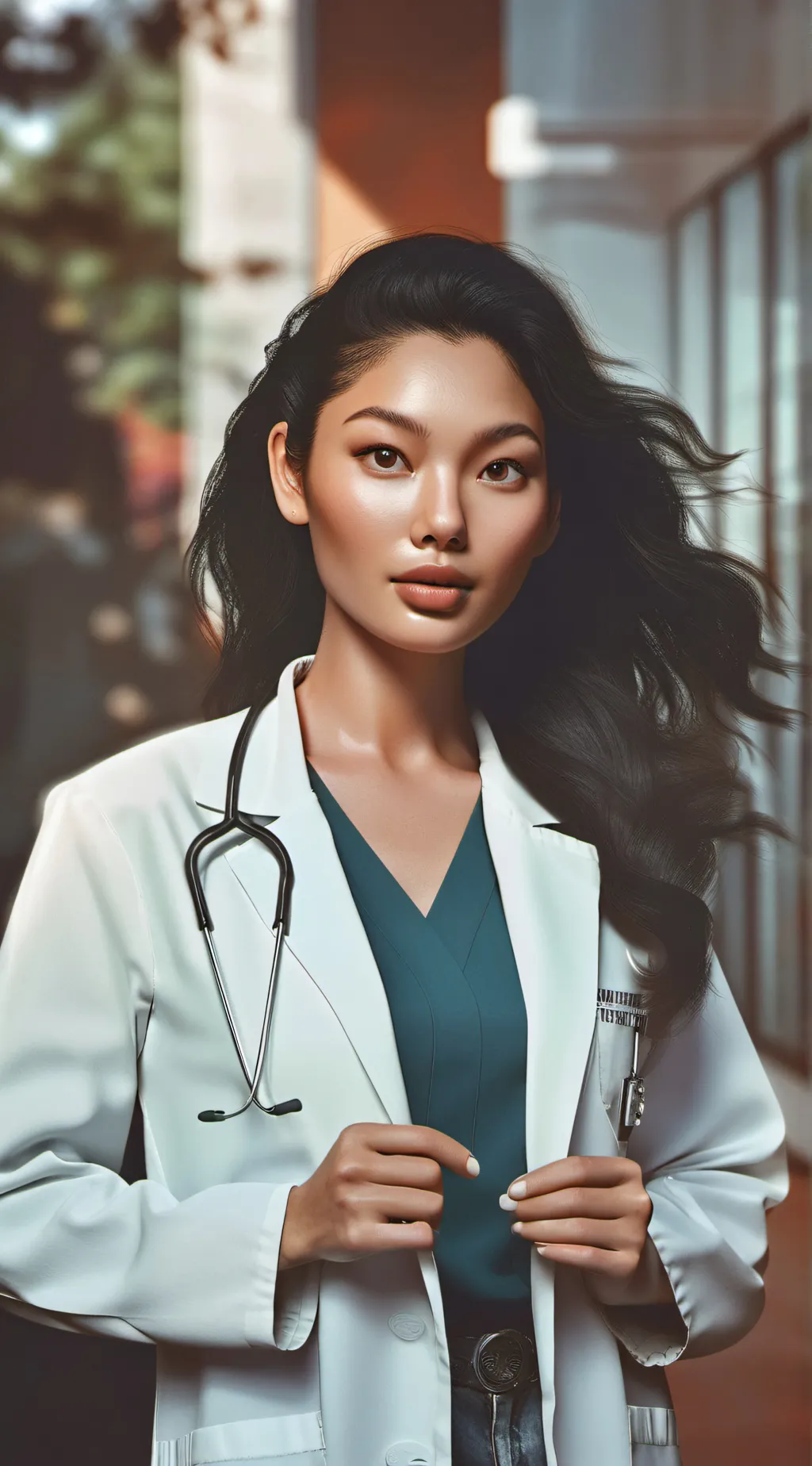 ai character: Dr.Ariana  background