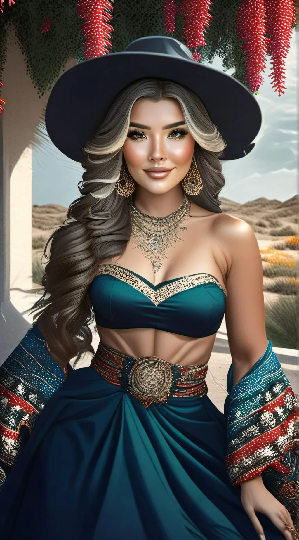 ai character: genia background