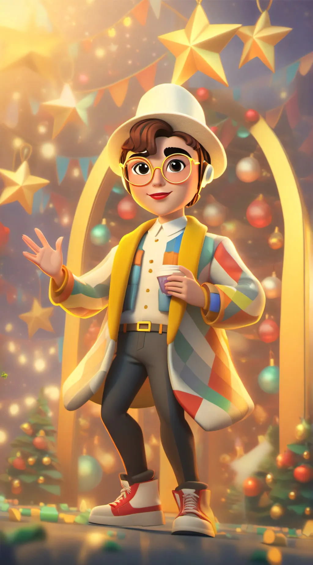 ai character: gooxshok background