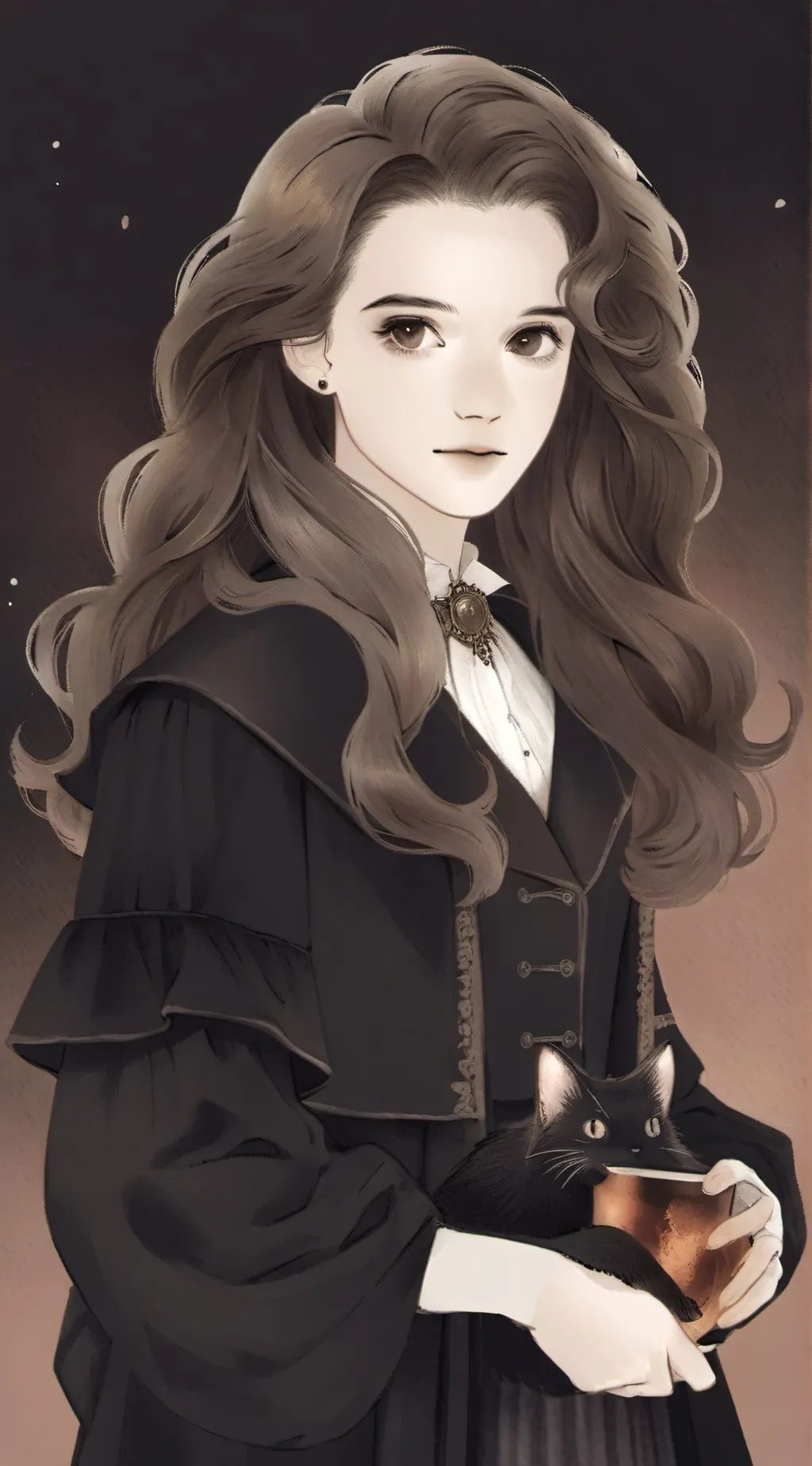 ai character: Hogwarts  background