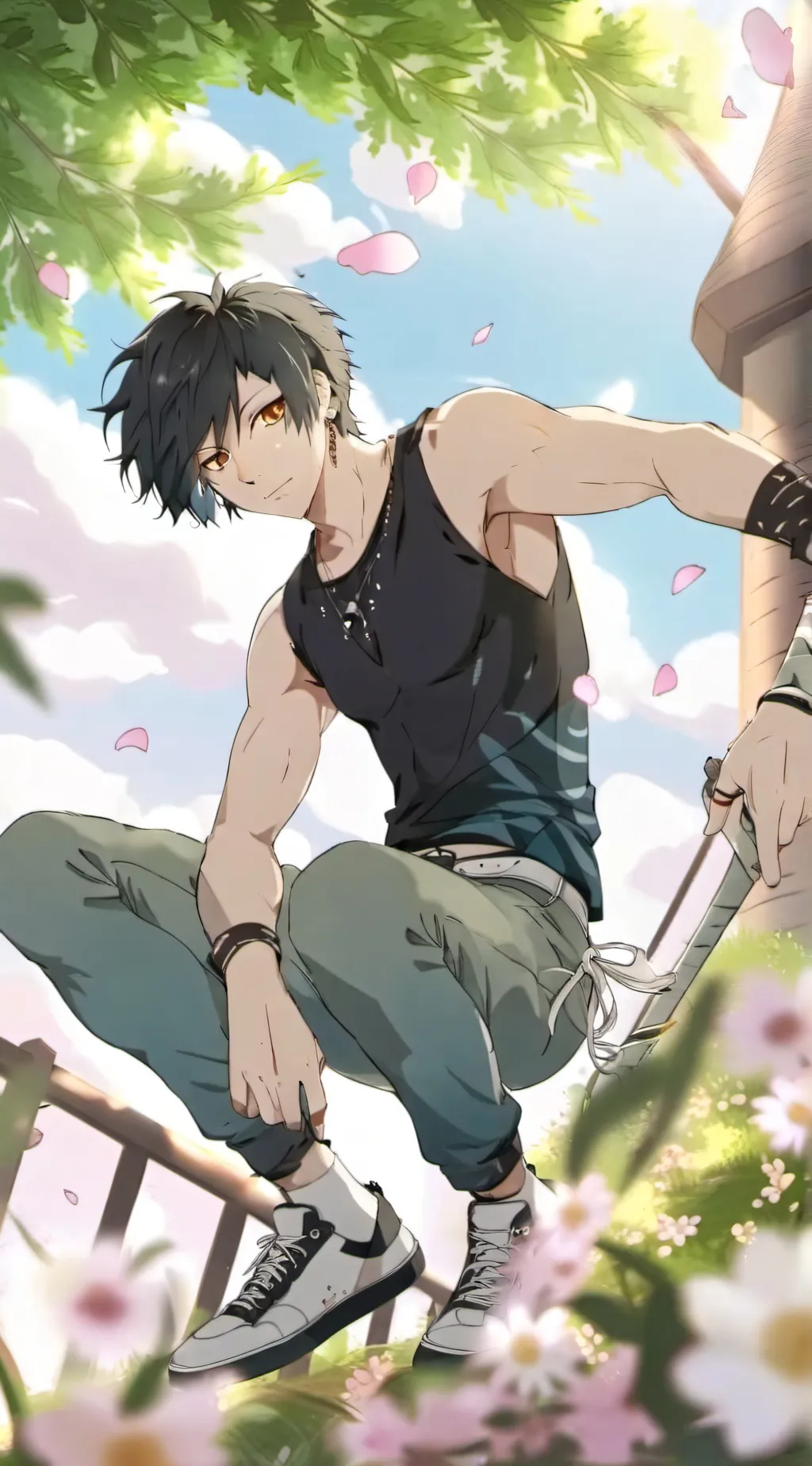 ai character: taka background