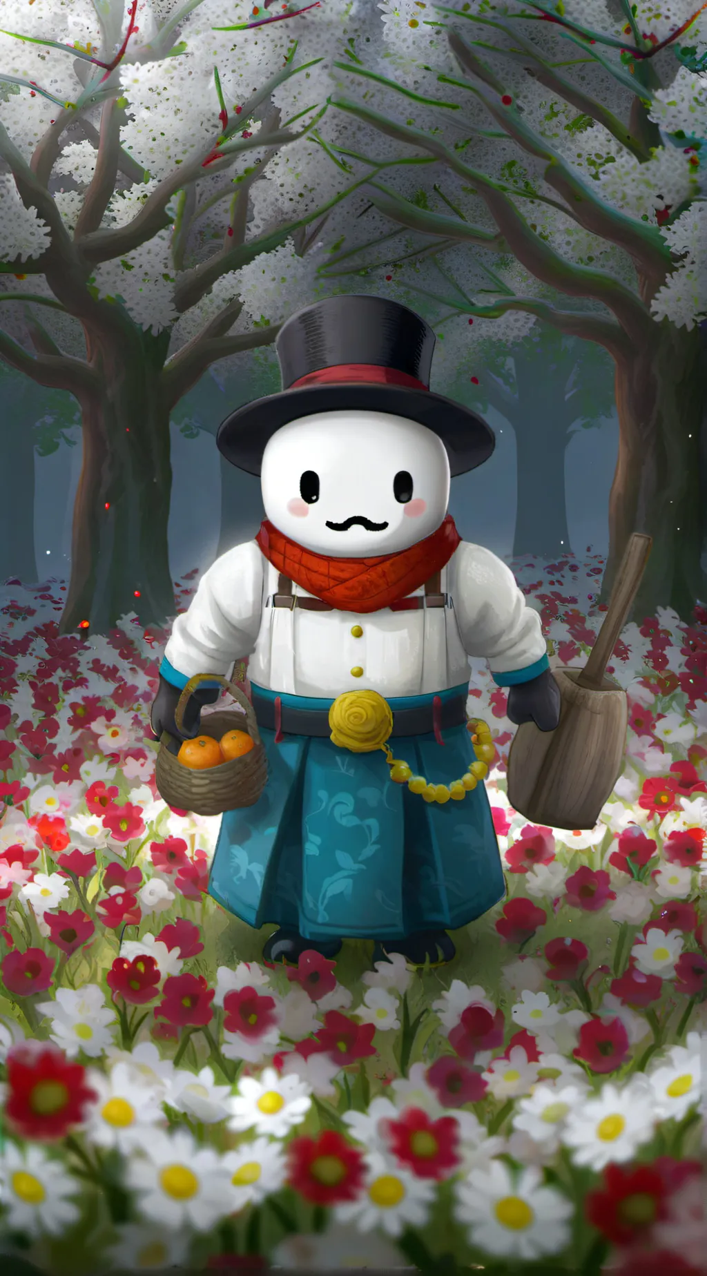 ai character: Dandy’s world background
