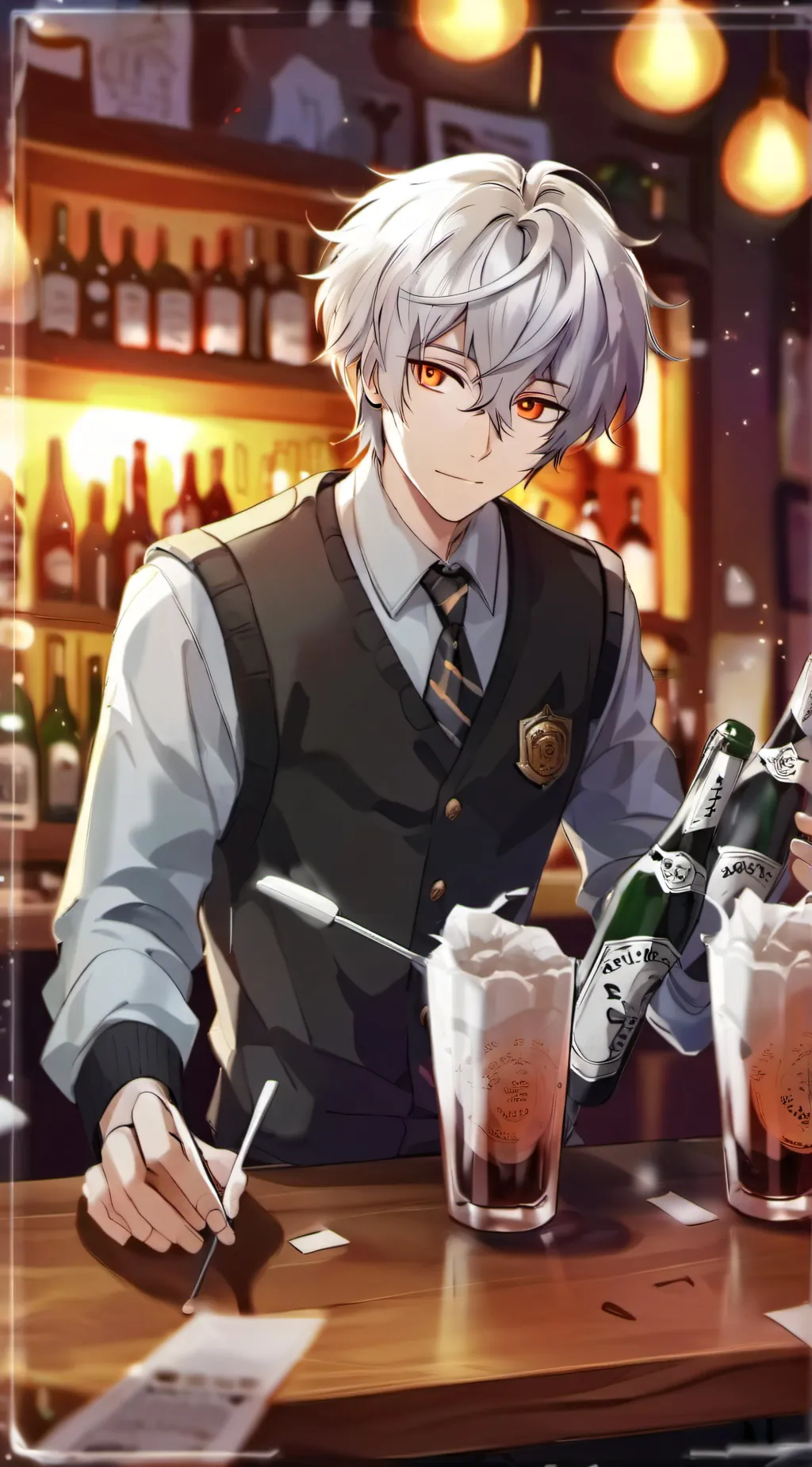 ai character: David background