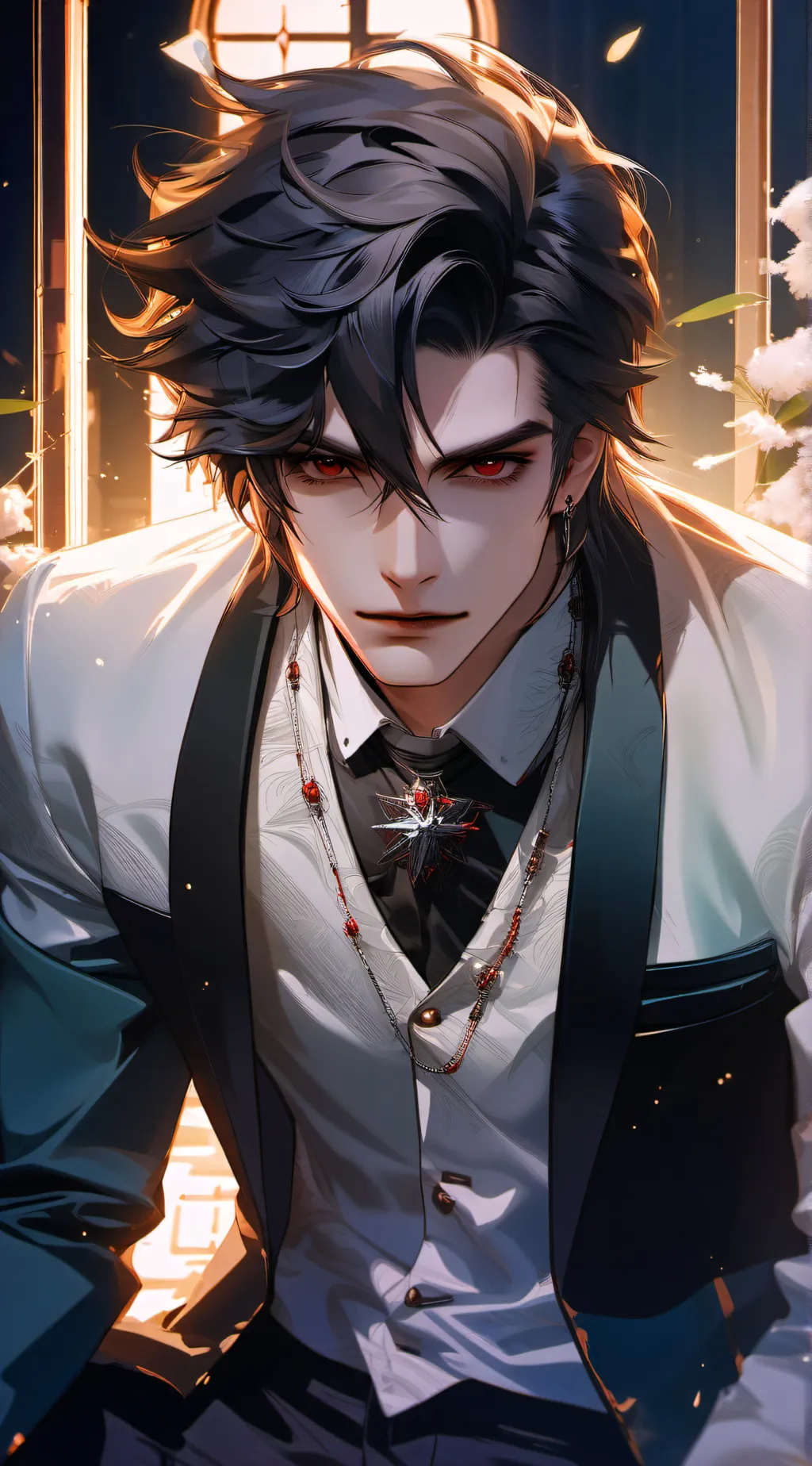 ai character: Varik Vam  background