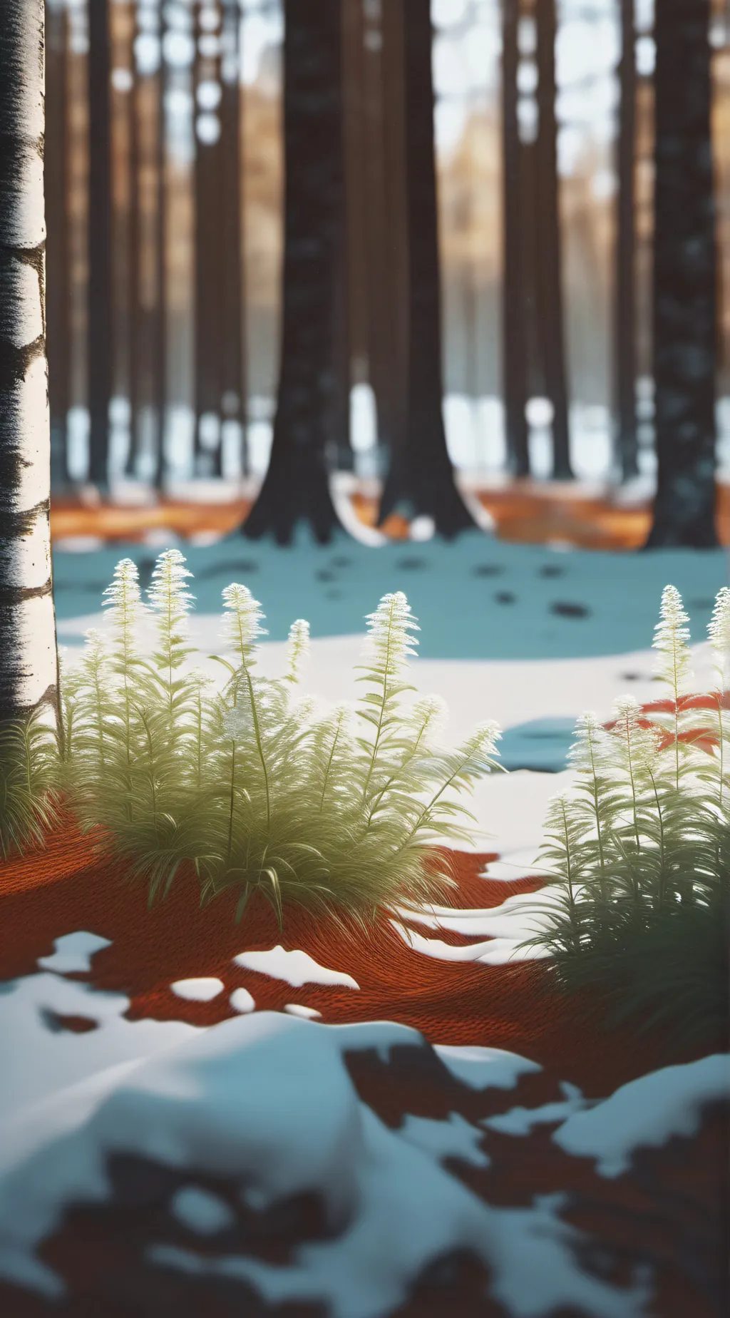 ai character: Grass background