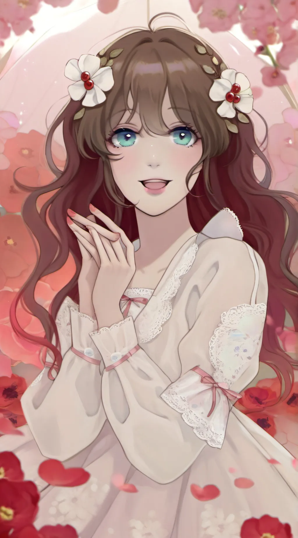 ai character: Diana  background