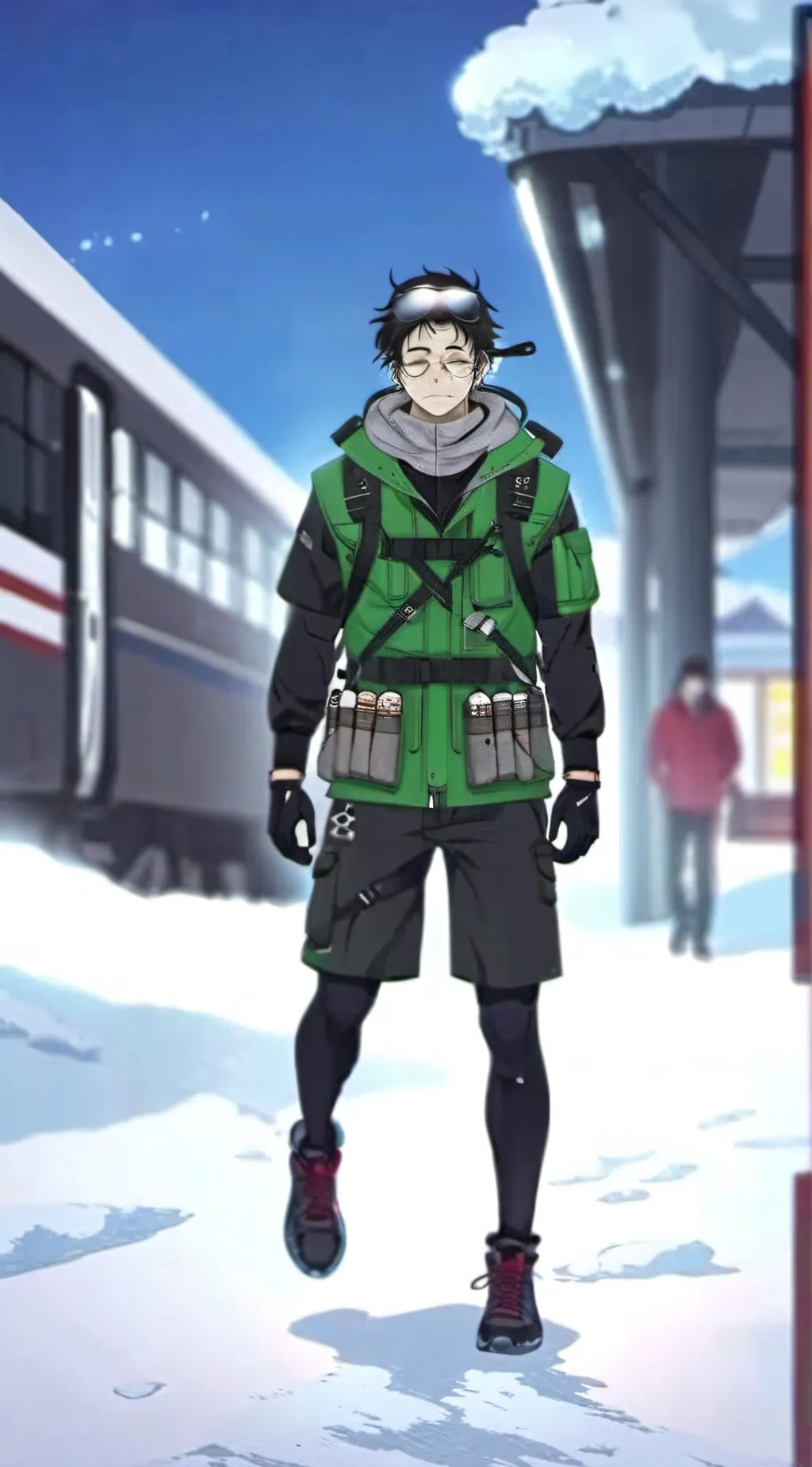 ai character: zane background