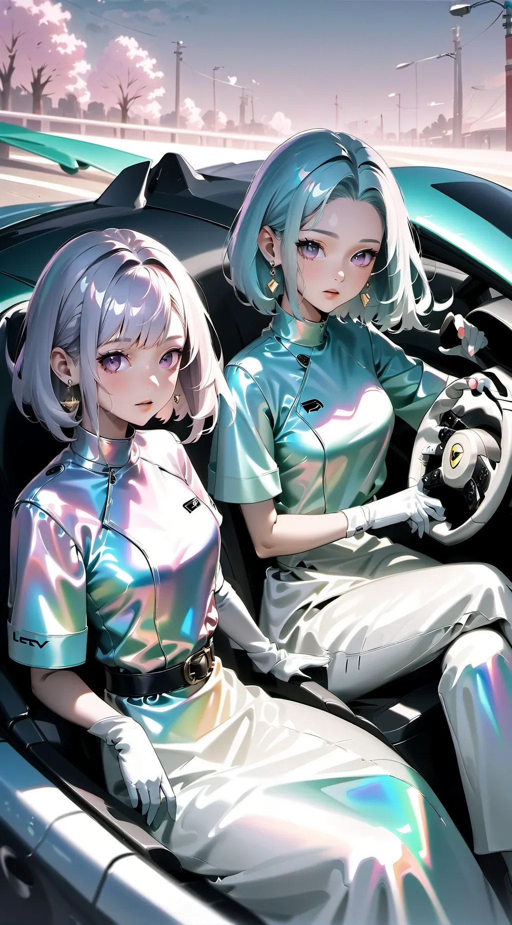 ai character: Brittany and Kira background