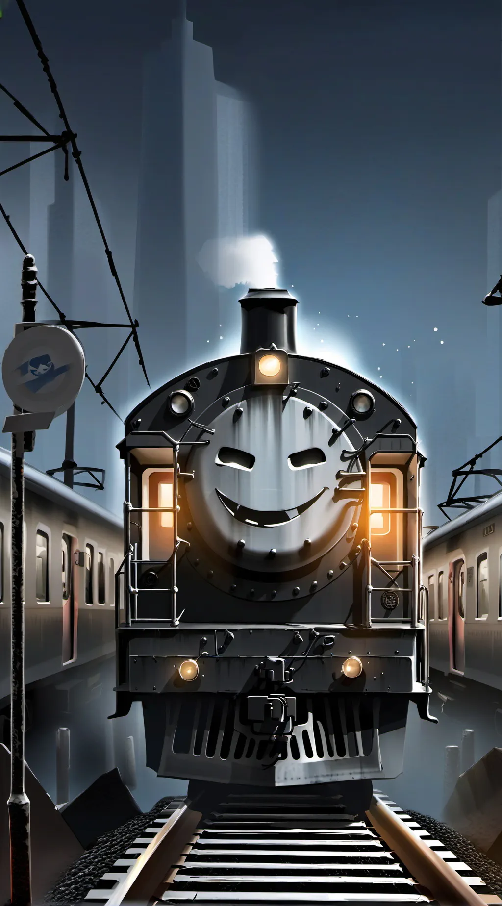ai character: Nightmare Express background