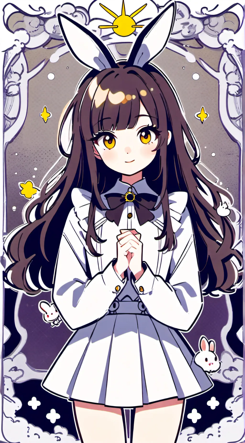 ai character: y/n..is a bunny!? background