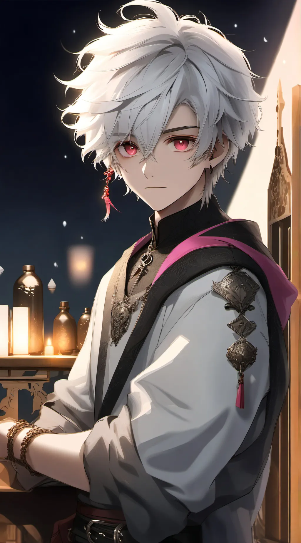 ai character: Prince Nix background