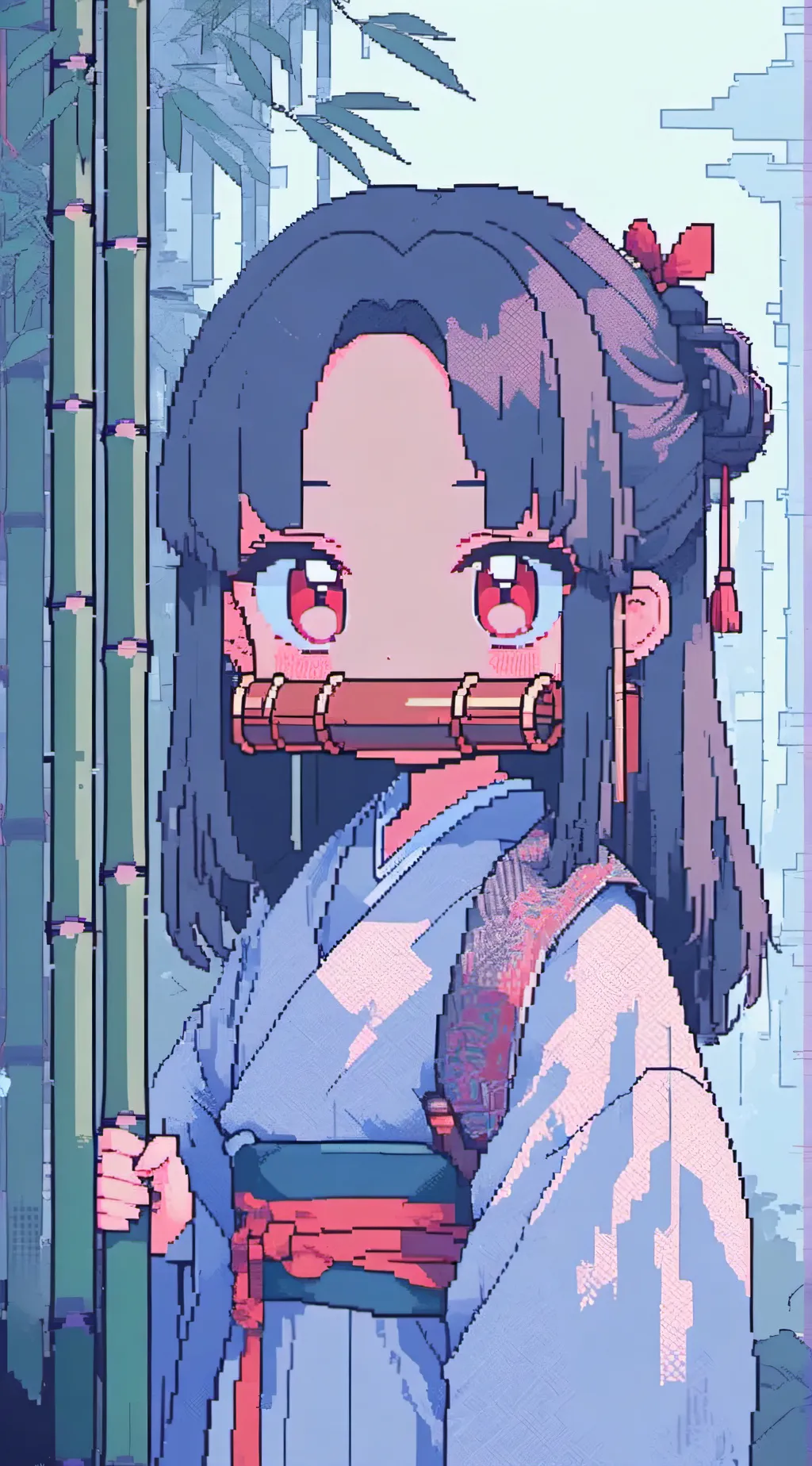 ai character: Mui search history background