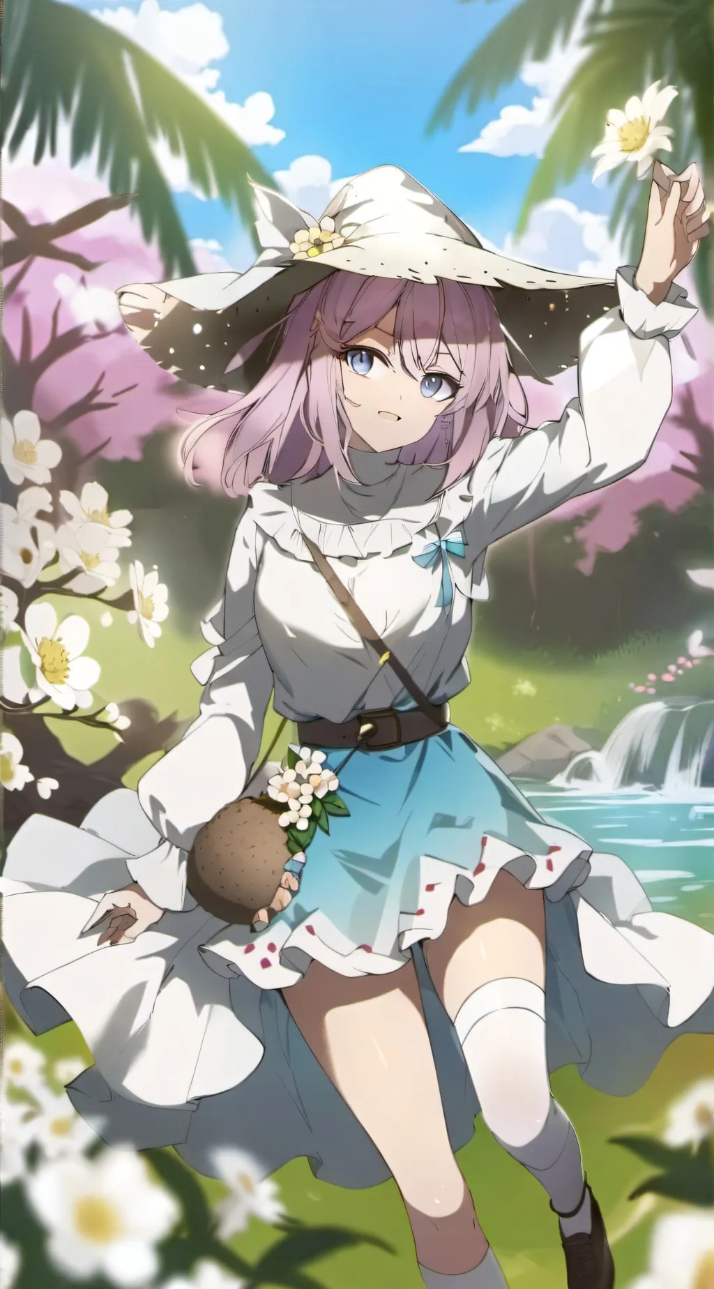 ai character: kat background