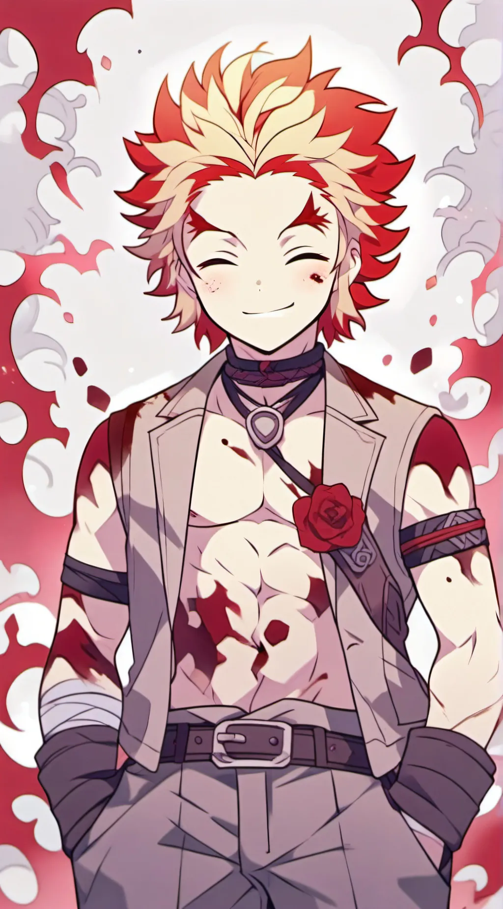 ai character: rengoku (death p2) background