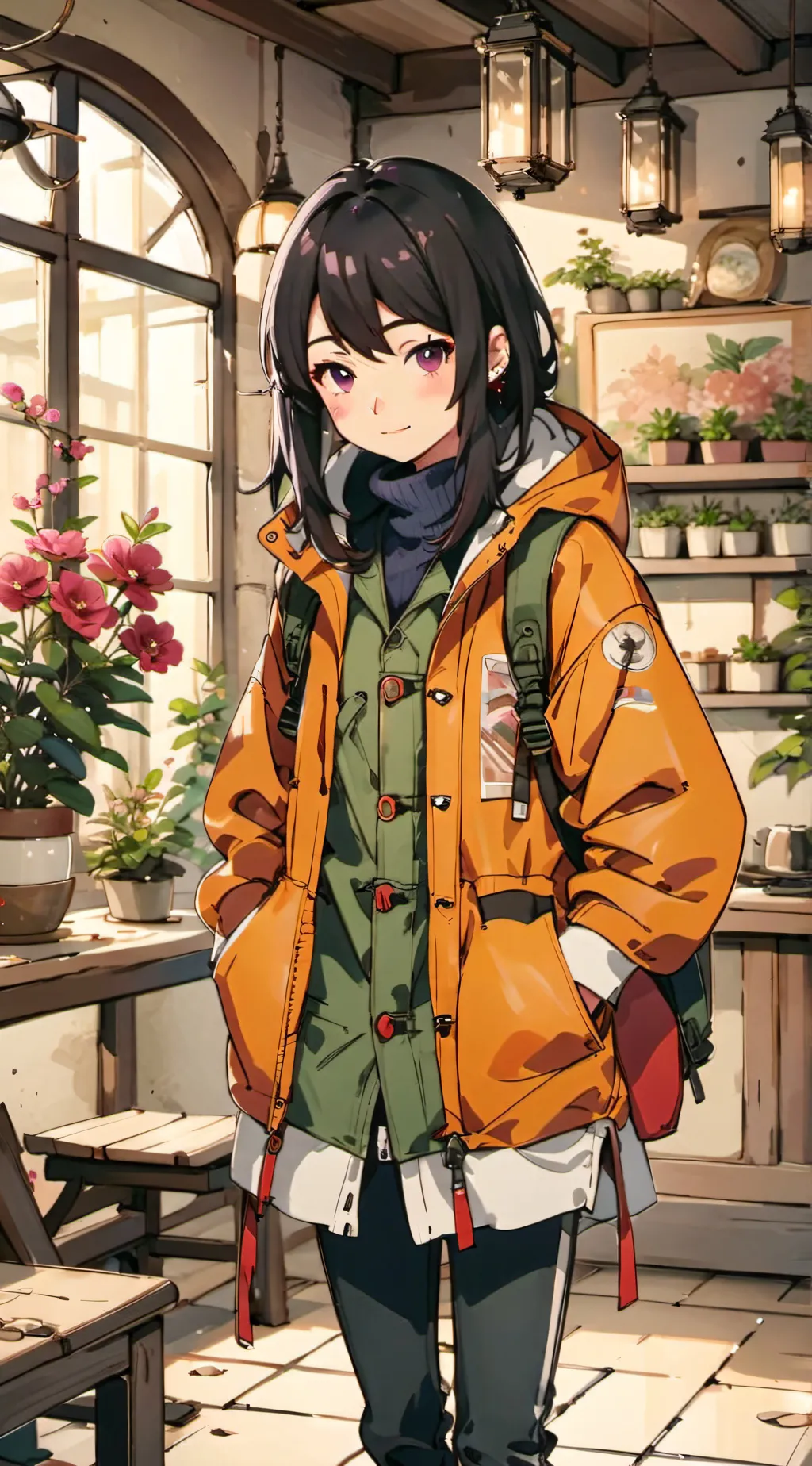 ai character: pick me 🙄💅🏻 background