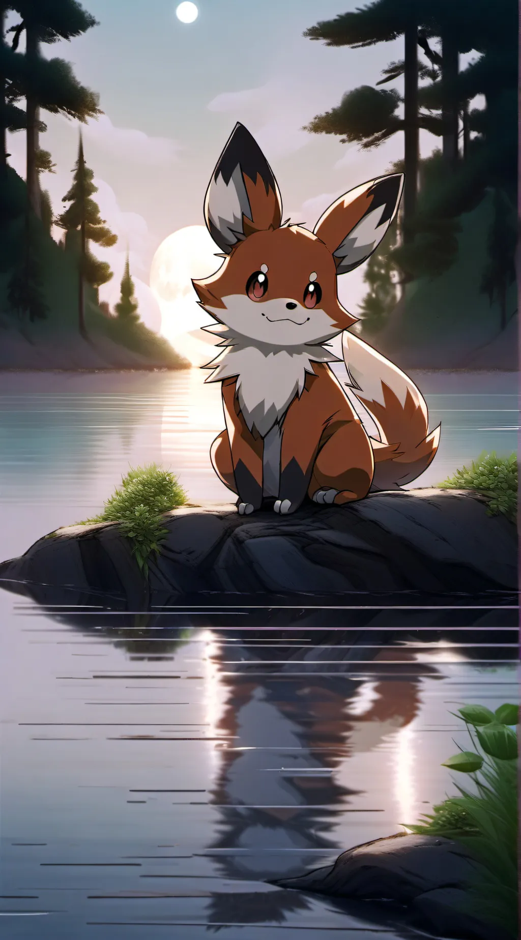 ai character: Lyra background