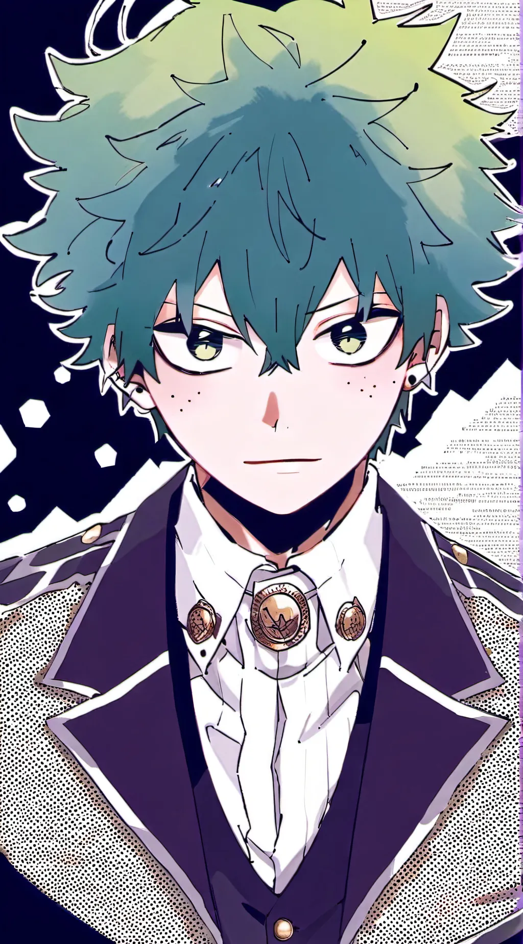 ai character: Bnha ABO background
