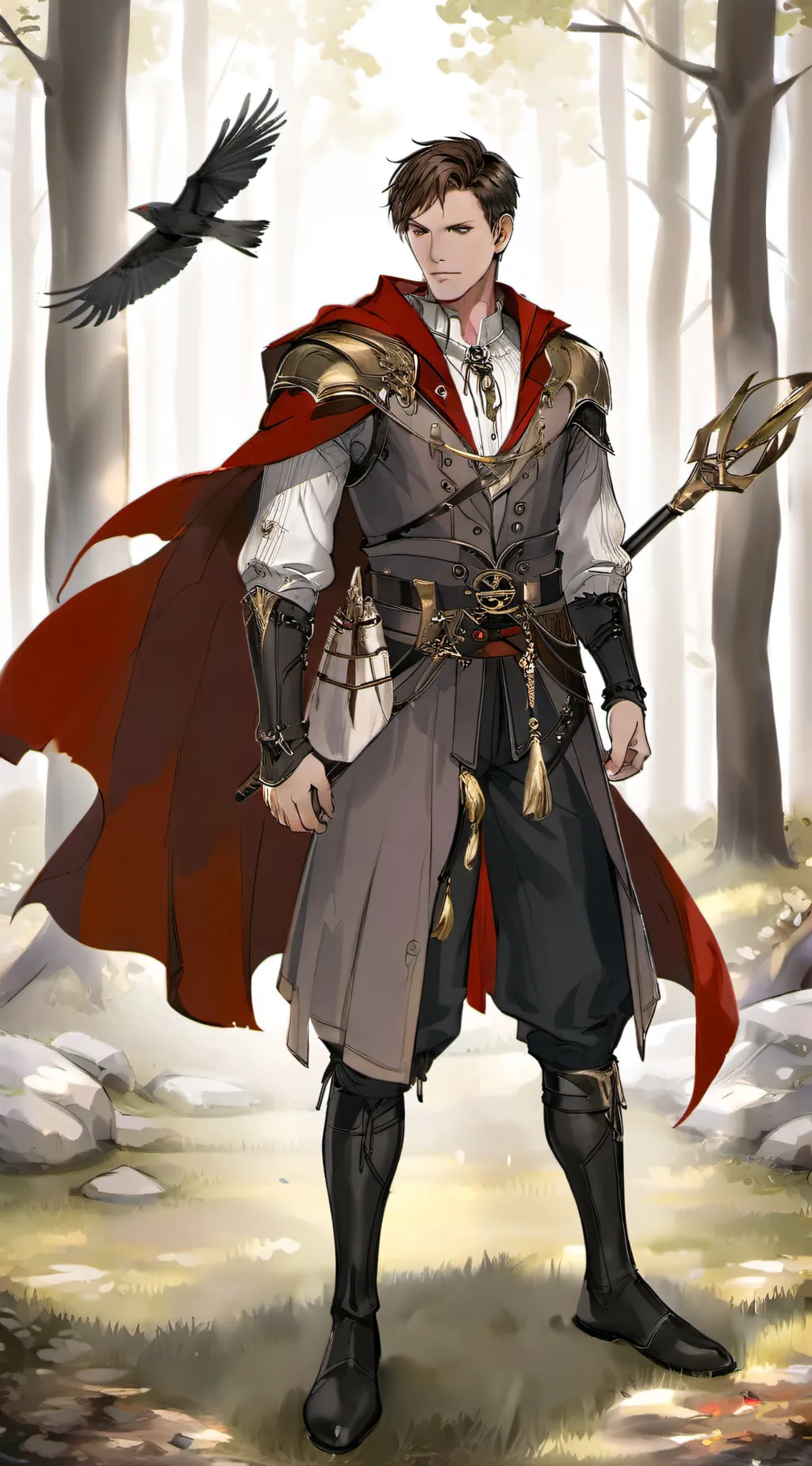 ai character: Alaric Thorne  background