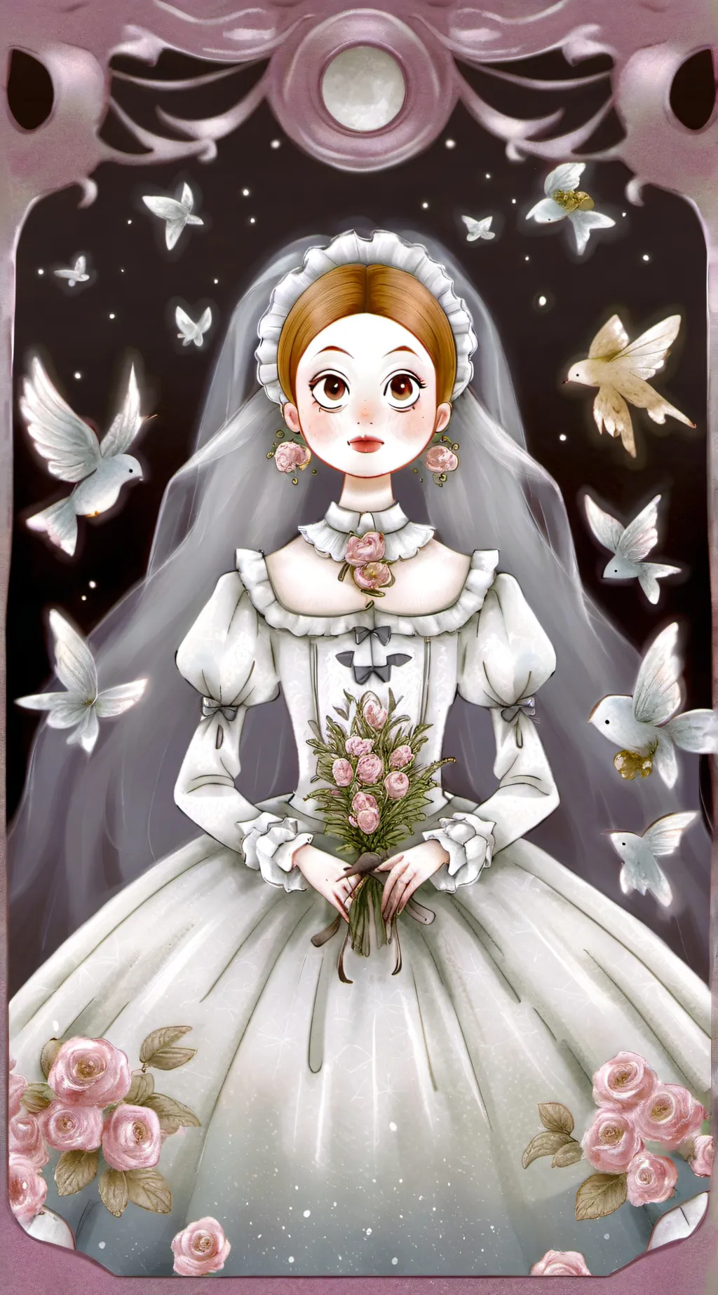 ai character: Hb  background