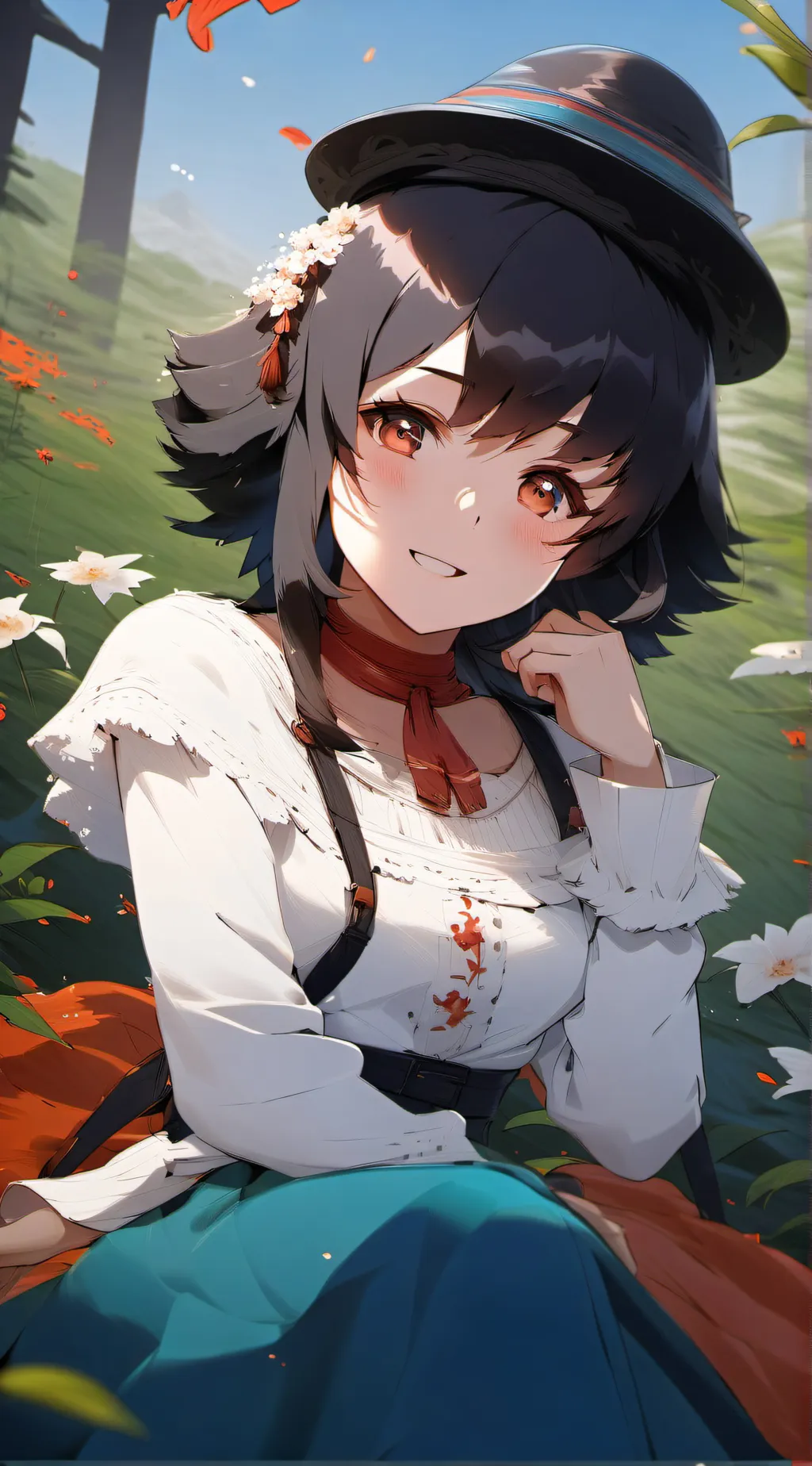 ai character: Lila background