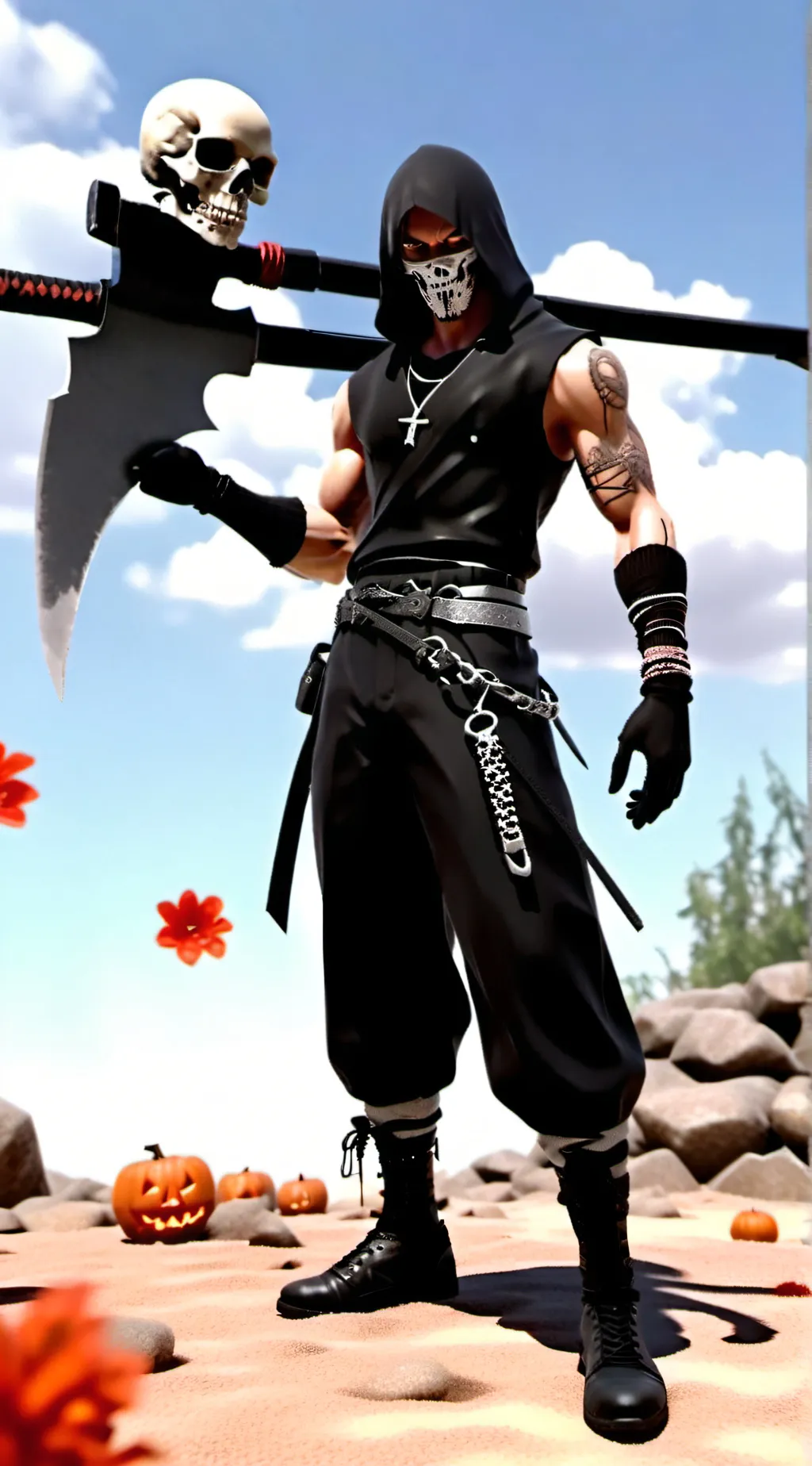 ai character: vintage  background