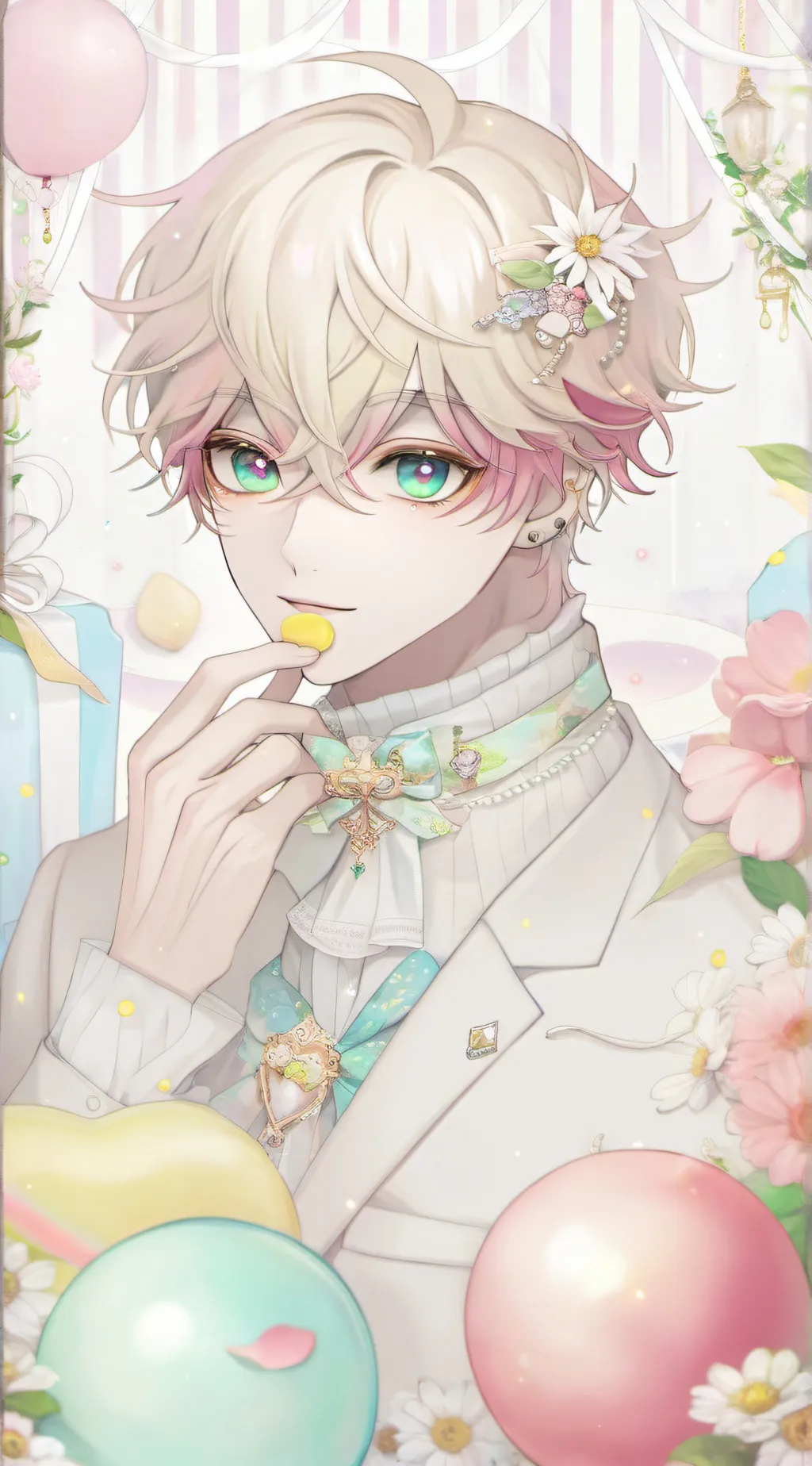 ai character: mha sleepover background